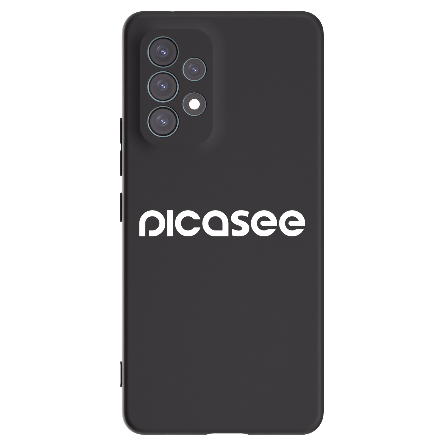 Picasee Μαύρη θήκη σιλικόνης για Samsung Galaxy A53 5G A536 - Picasee - new logo - white