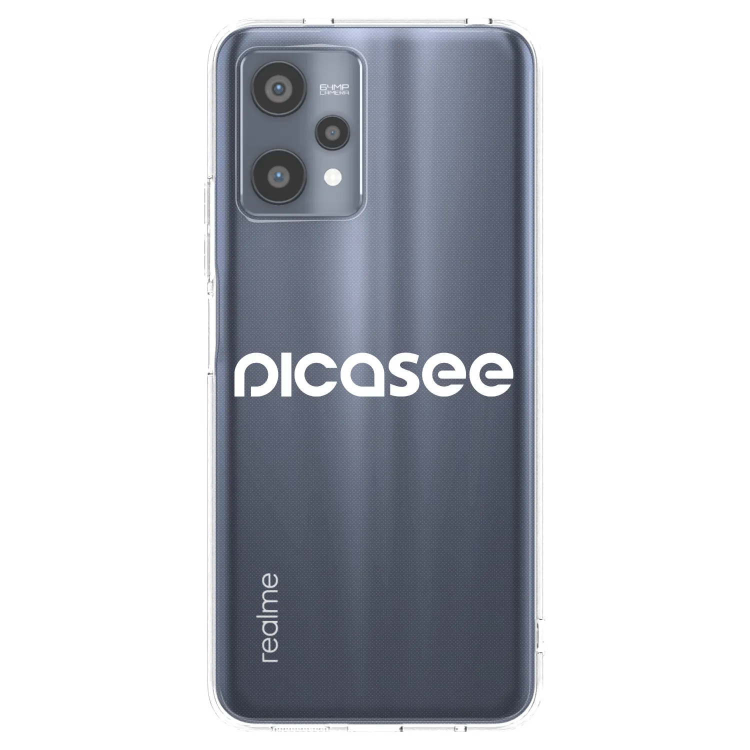 Picasee διαφανής θήκη σιλικόνης Realme 9 Pro 5G - Picasee - new logo - white