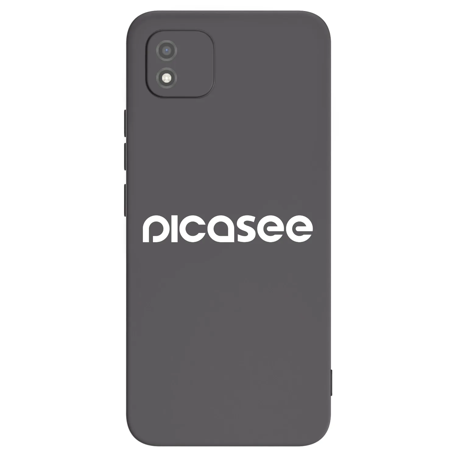 Picasee Μαύρη θήκη σιλικόνης για Realme C11 (2021) - Picasee - new logo - white