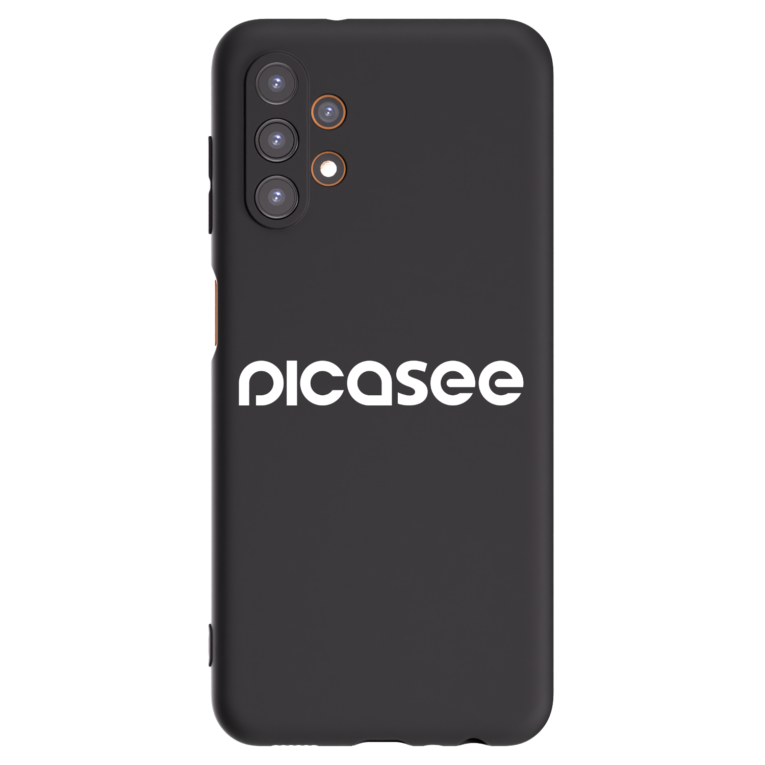 Picasee Μαύρη θήκη σιλικόνης για Samsung Galaxy A13 4G A135 - Picasee - new logo - white