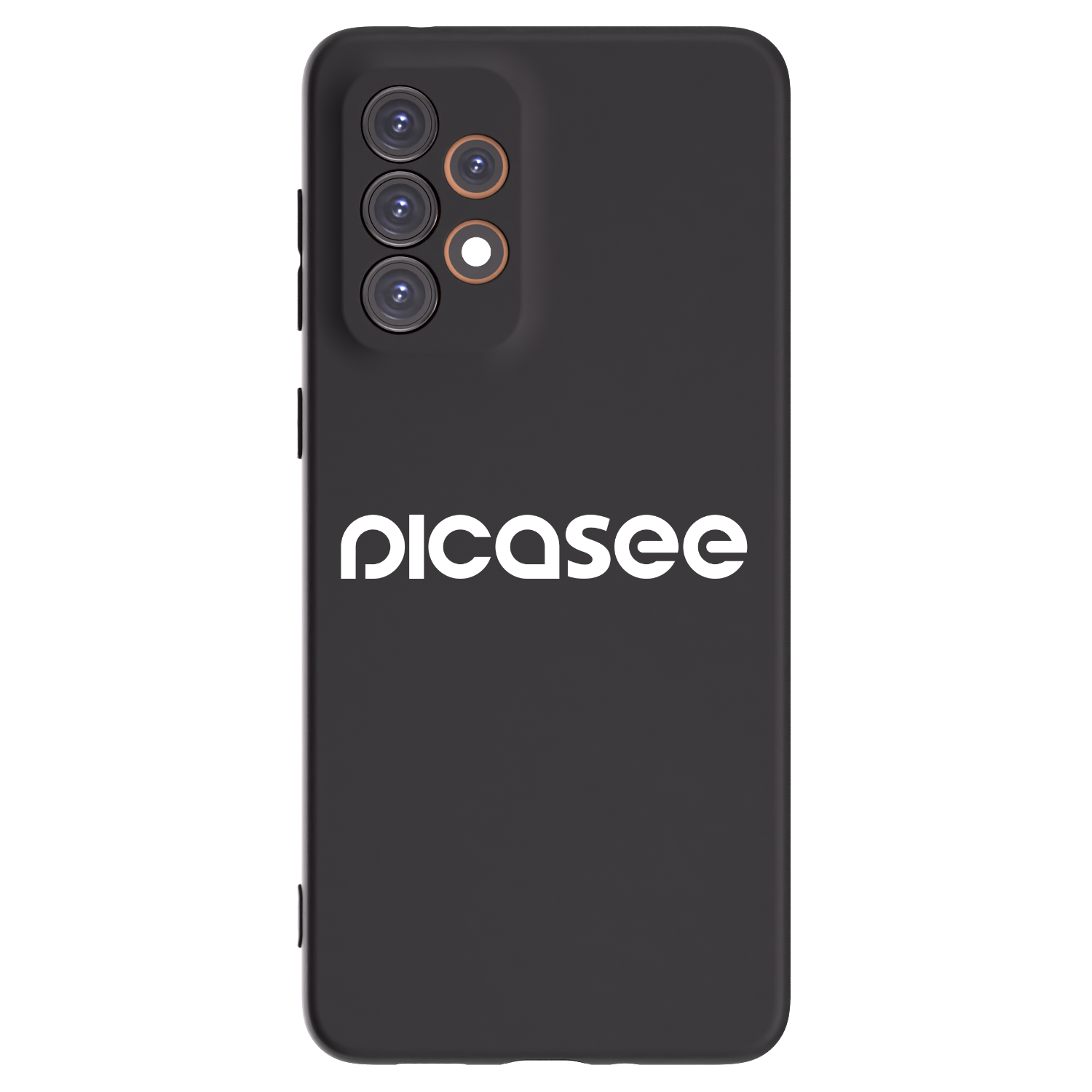 Picasee Μαύρη θήκη σιλικόνης για Samsung Galaxy A33 5G A336 - Picasee - new logo - white