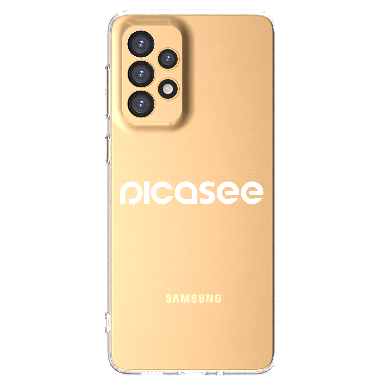 Picasee διαφανής θήκη σιλικόνης Samsung Galaxy A33 5G A336 - Picasee - new logo - white