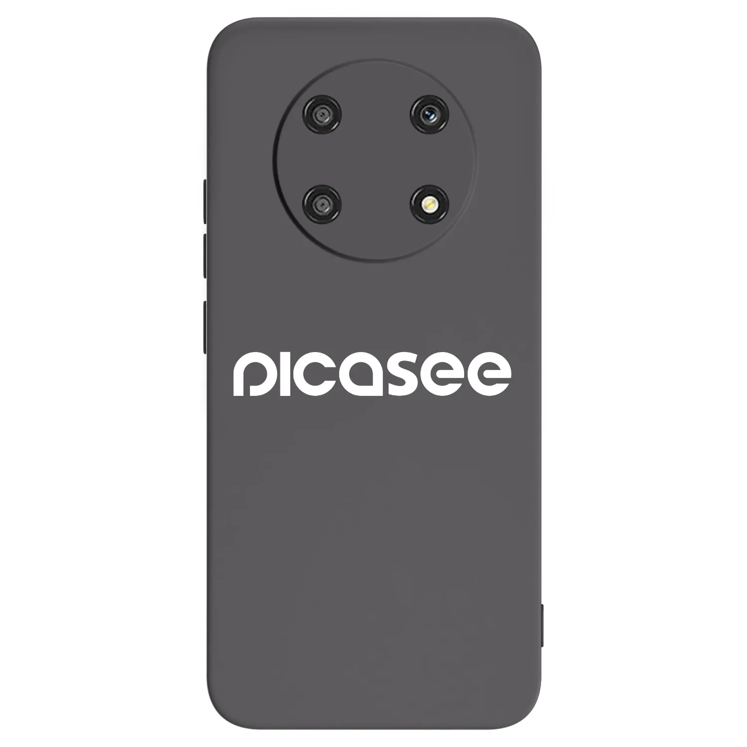 Picasee Μαύρη θήκη σιλικόνης για Honor Magic4 Lite 5G - Picasee - new logo - white