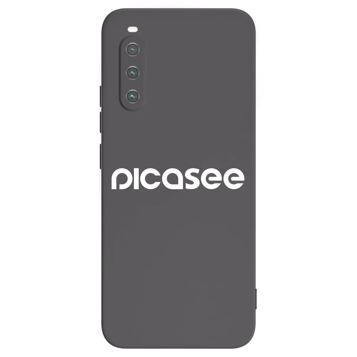 Picasee Μαύρη θήκη σιλικόνης για Sony Xperia 10 IV 5G - Picasee - new logo - white