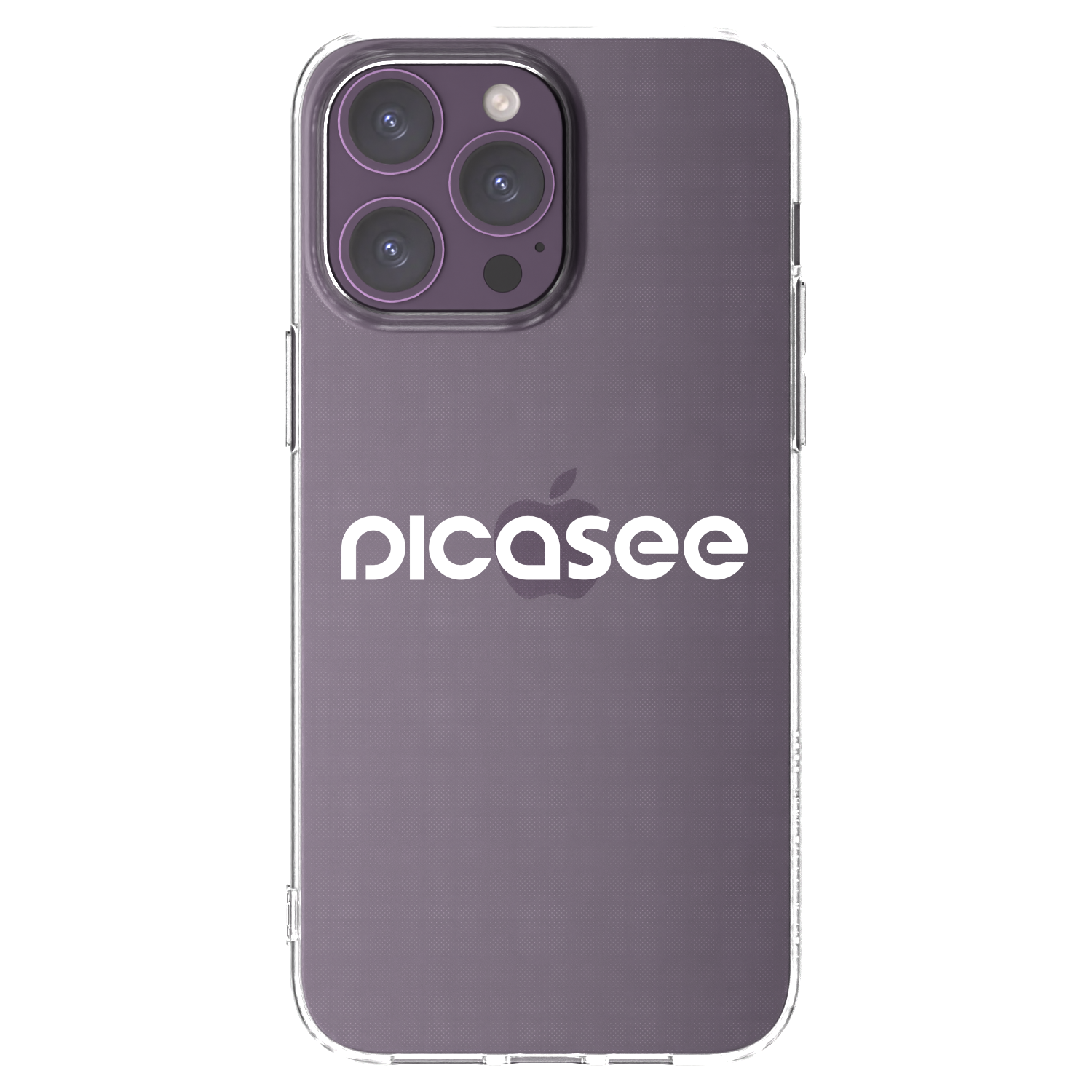 Picasee διαφανής θήκη σιλικόνης Apple iPhone 14 Pro Max - Picasee - new logo - white