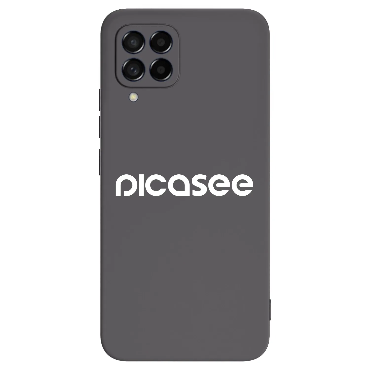 Picasee Μαύρη θήκη σιλικόνης για Samsung Galaxy M53 5G - Picasee - new logo - white