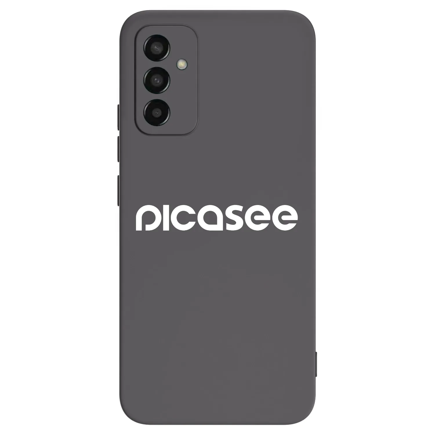 Picasee Μαύρη θήκη σιλικόνης για Samsung Galaxy M13 M135F - Picasee - new logo - white
