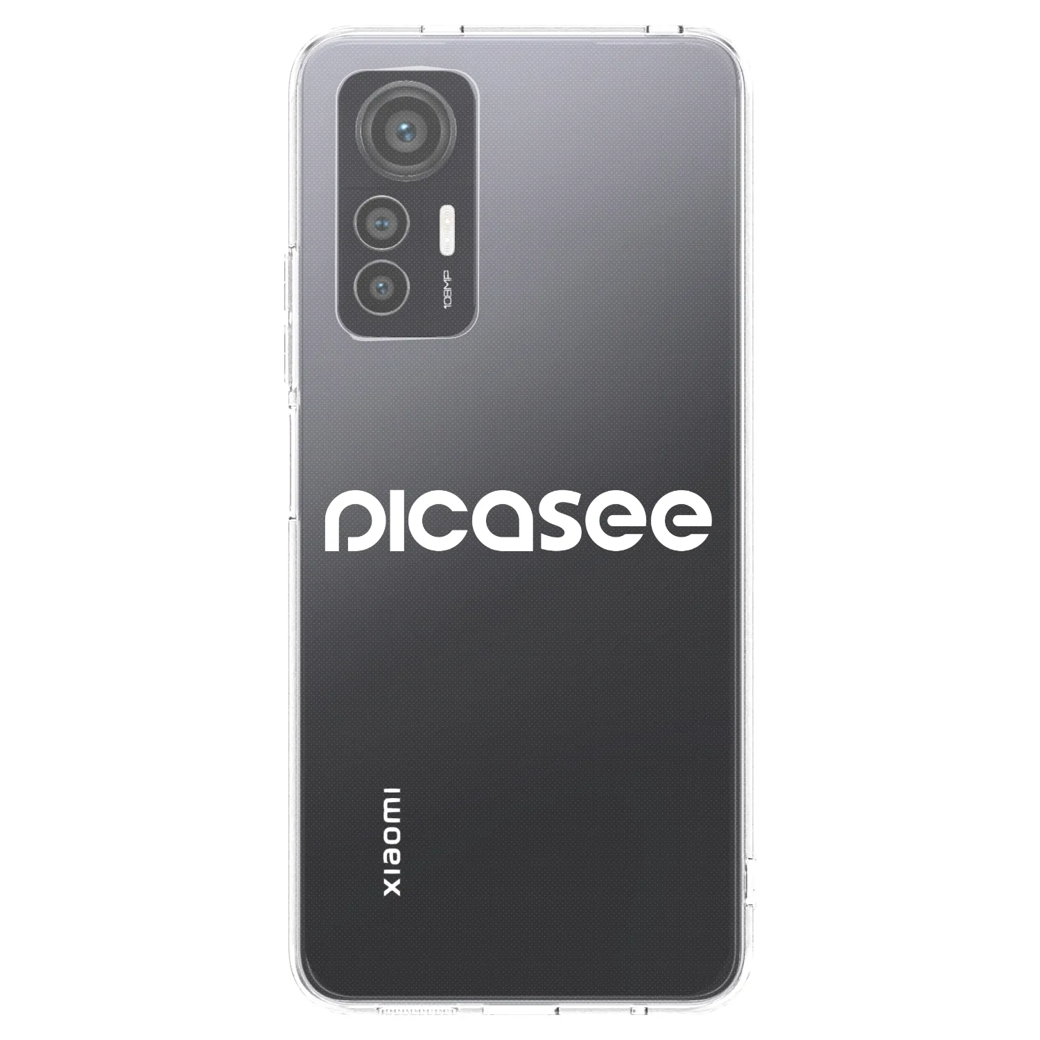 Picasee διαφανής θήκη σιλικόνης Xiaomi 12 Lite - Picasee - new logo - white