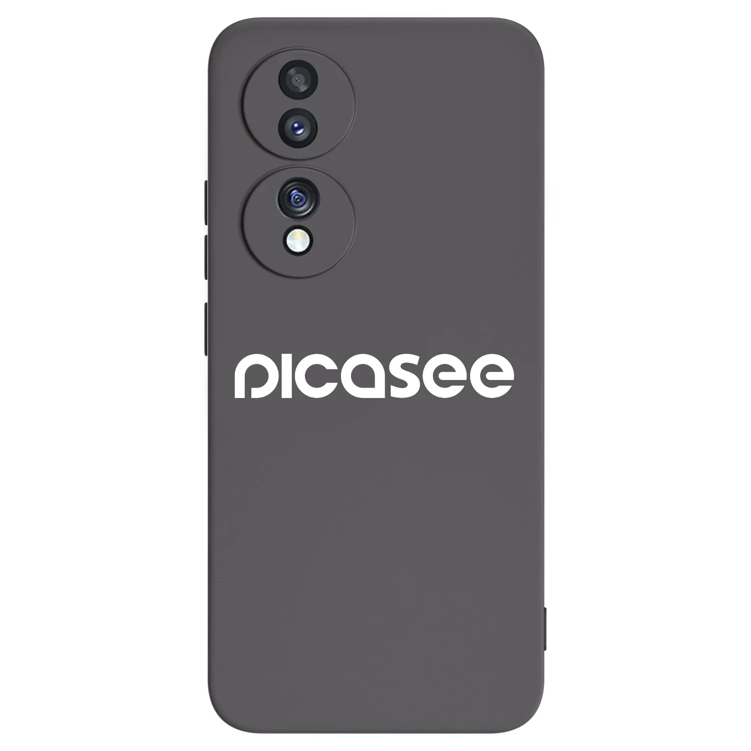 Picasee Μαύρη θήκη σιλικόνης για Honor 70 - Picasee - new logo - white