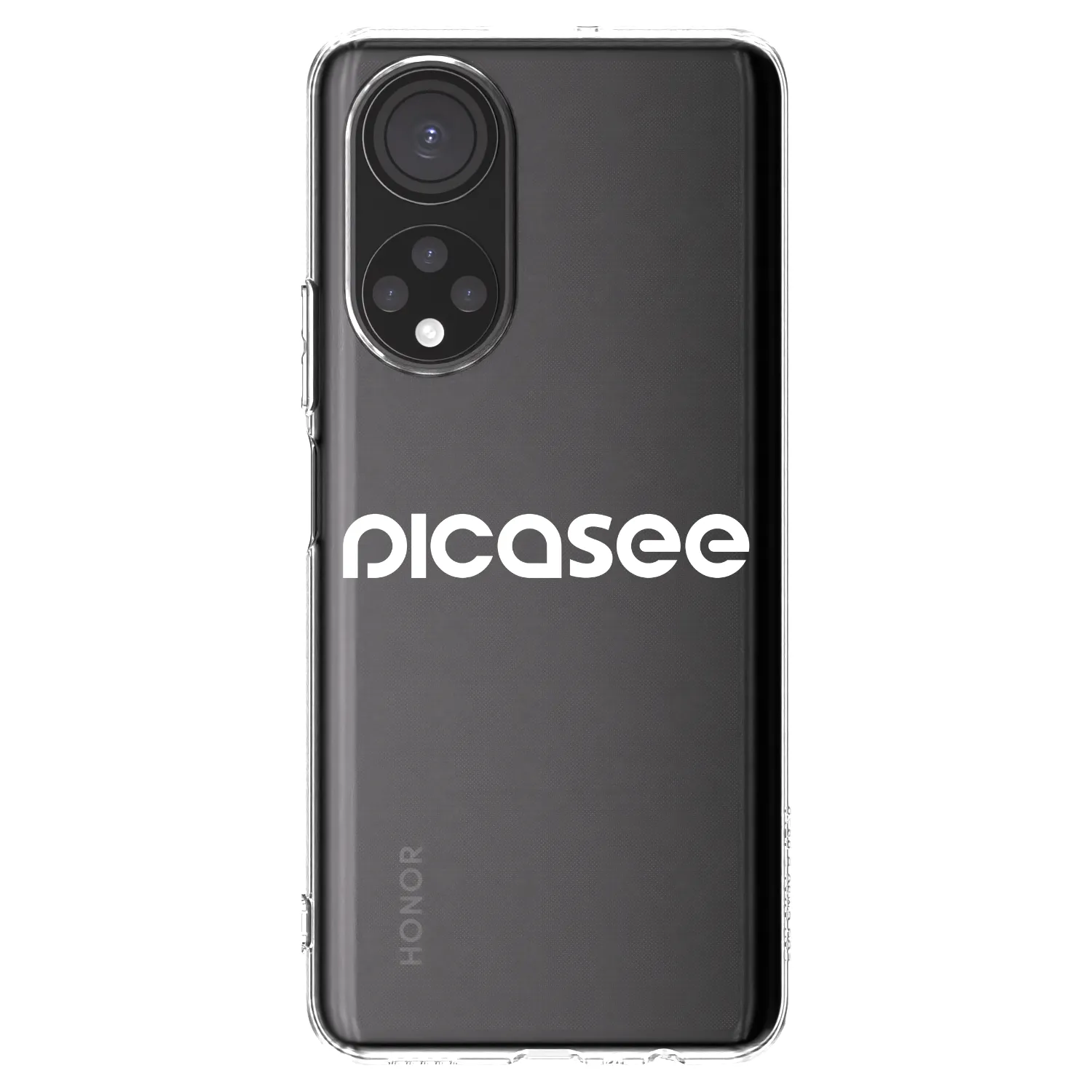 Picasee διαφανής θήκη σιλικόνης Honor X7 - Picasee - new logo - white