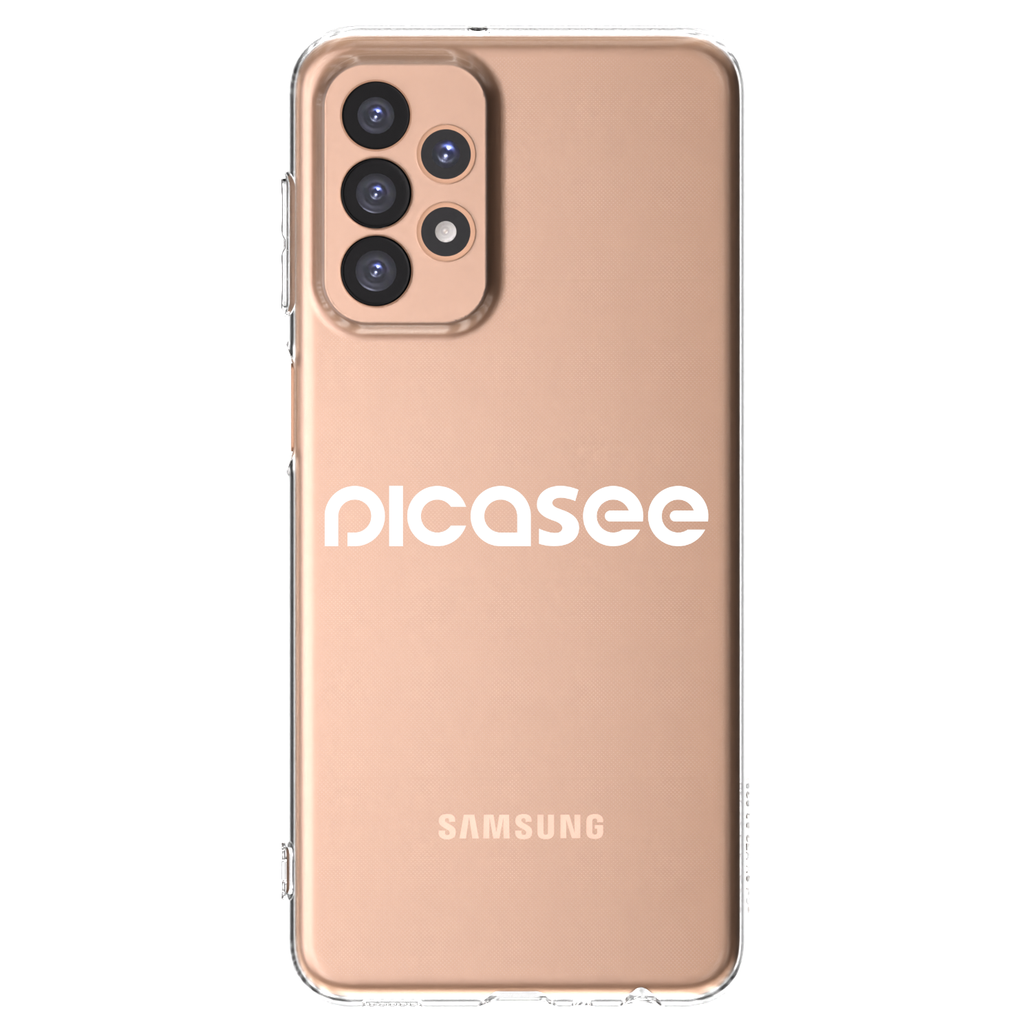 Picasee διαφανής θήκη σιλικόνης Samsung Galaxy A23 A236B 5G - Picasee - new logo - white