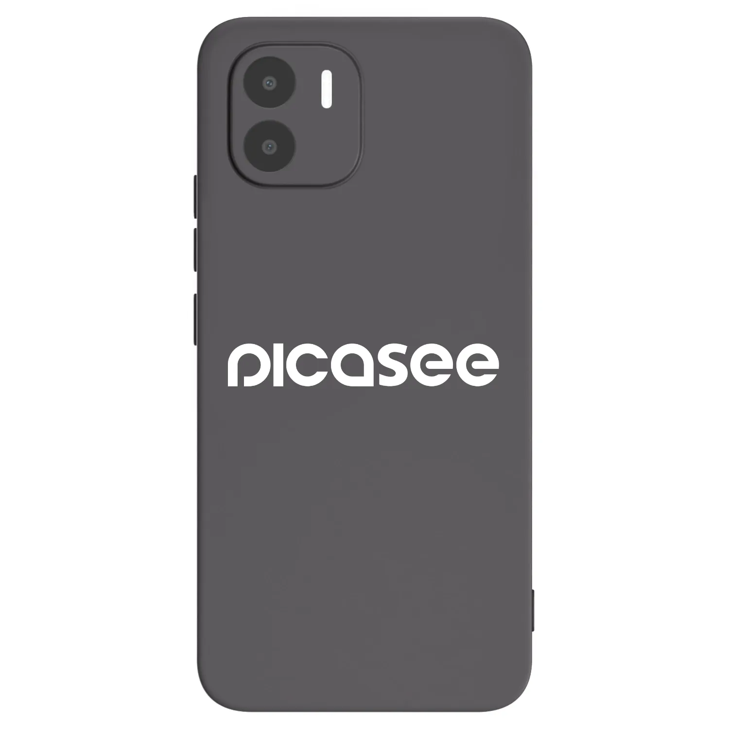 Picasee Μαύρη θήκη σιλικόνης για Xiaomi Redmi A1 - Picasee - new logo - white