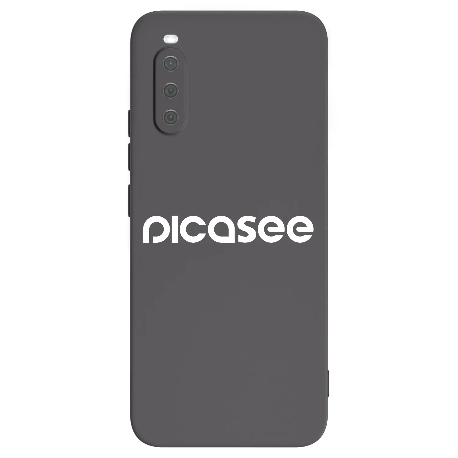 Picasee Μαύρη θήκη σιλικόνης για Sony Xperia 10 III - Picasee - new logo - white