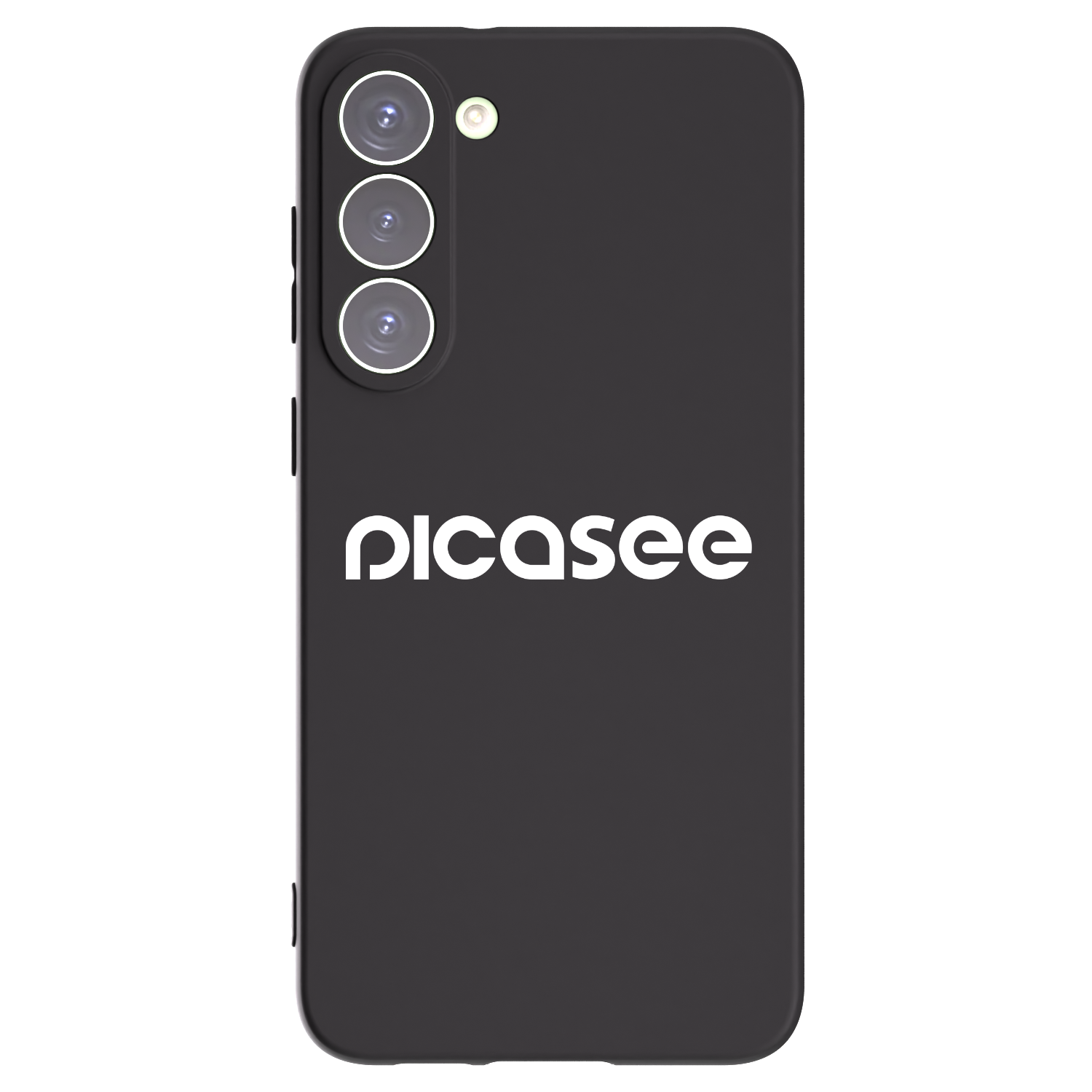 Picasee Μαύρη θήκη σιλικόνης για Samsung Galaxy S23+ 5G - Picasee - new logo - white