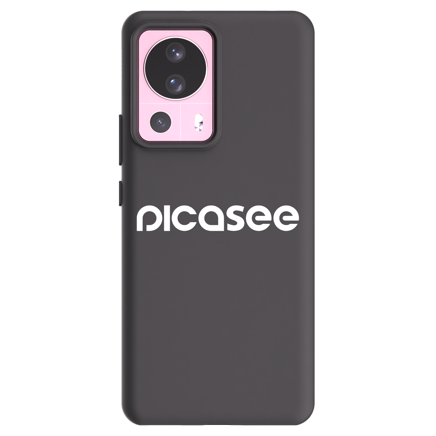 Picasee Μαύρη θήκη σιλικόνης για Xiaomi 13 Lite - Picasee - new logo - white