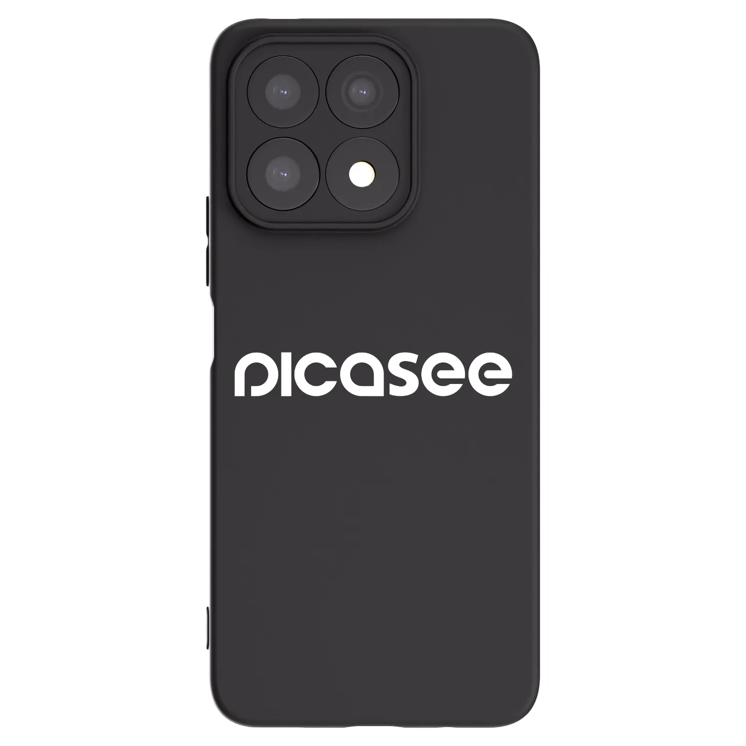 Picasee Μαύρη θήκη σιλικόνης για Honor X8a - Picasee - new logo - white