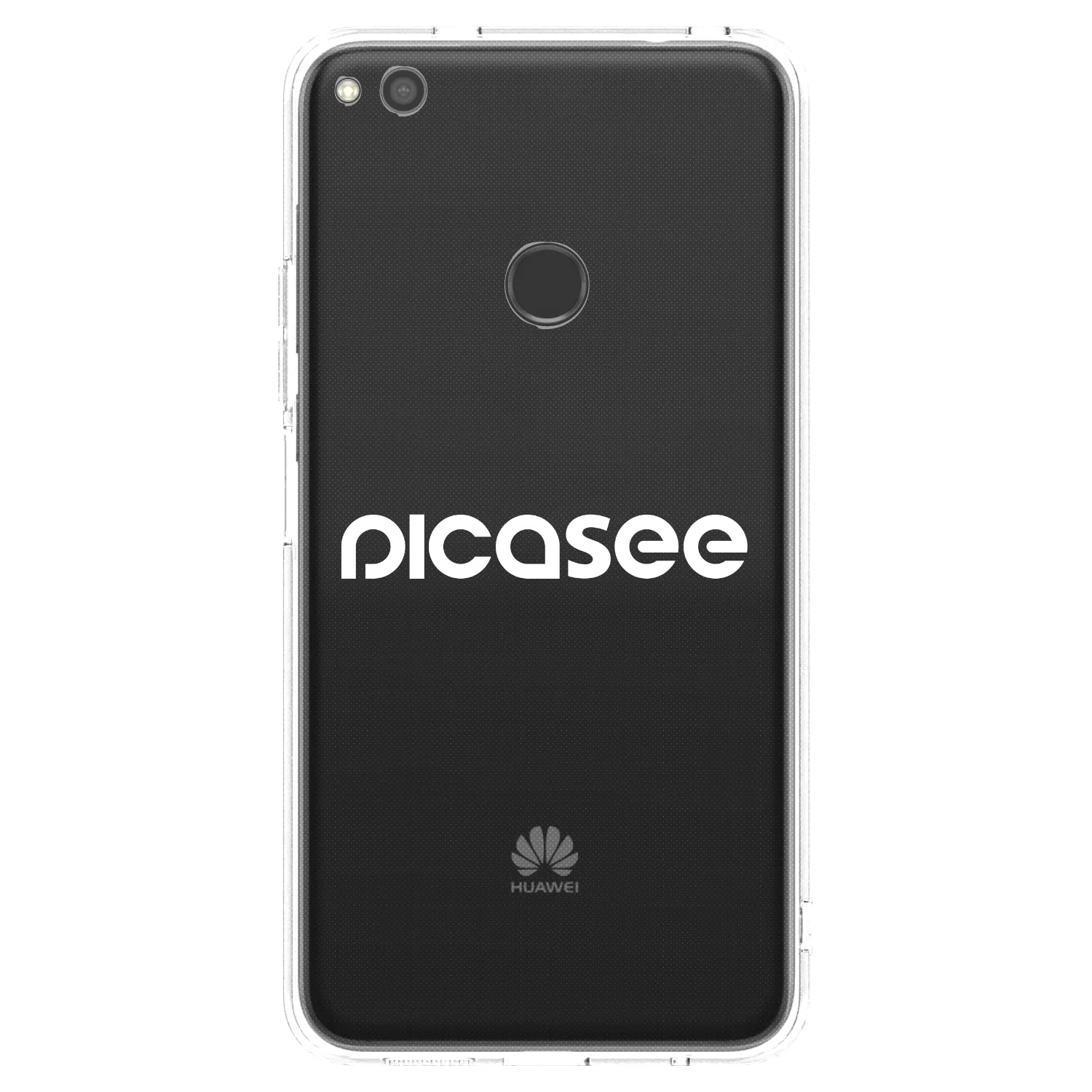 Picasee διαφανής θήκη σιλικόνης Huawei P9 Lite 2017 - Picasee - new logo - white
