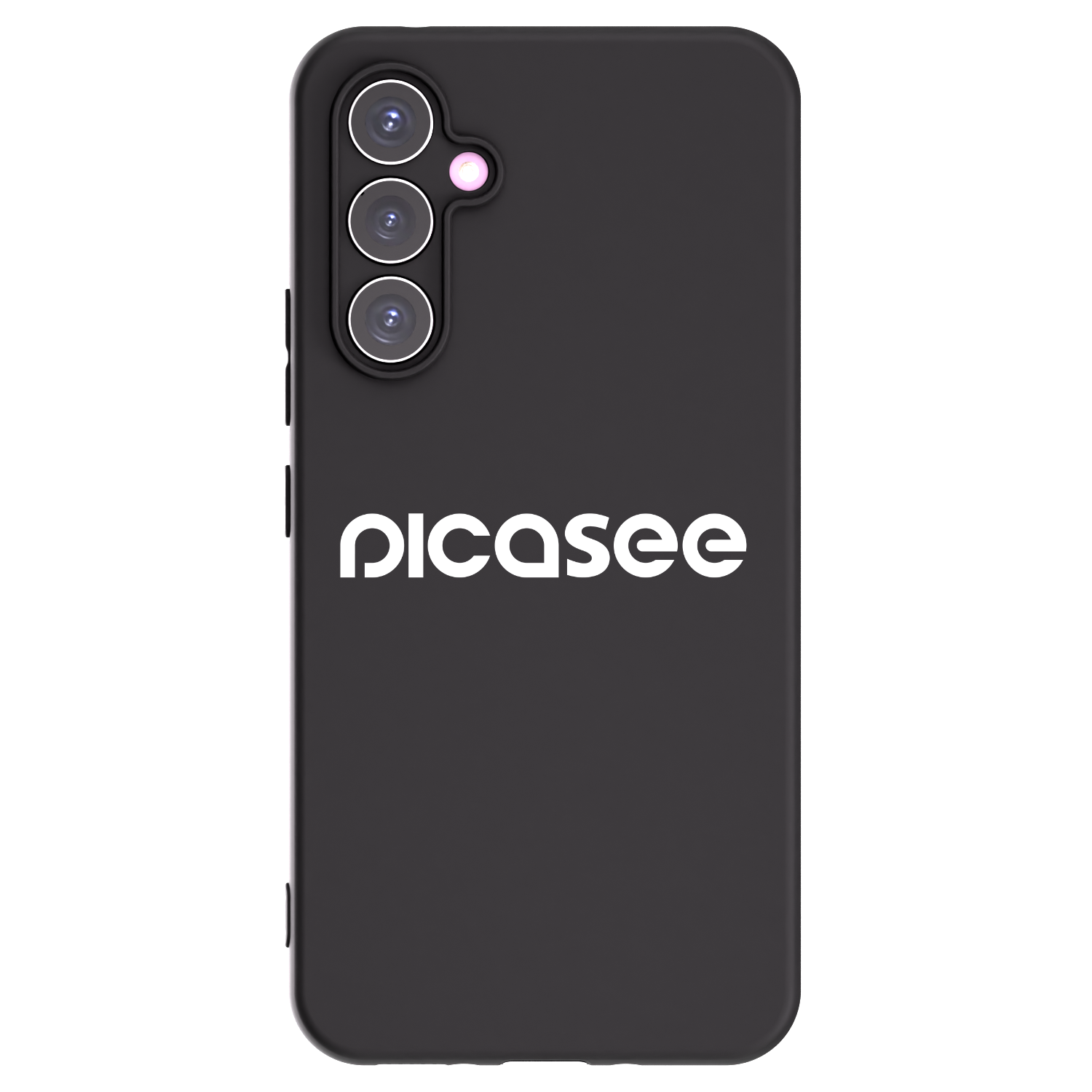 Picasee Μαύρη θήκη σιλικόνης για Samsung Galaxy A54 5G A546B - Picasee - new logo - white