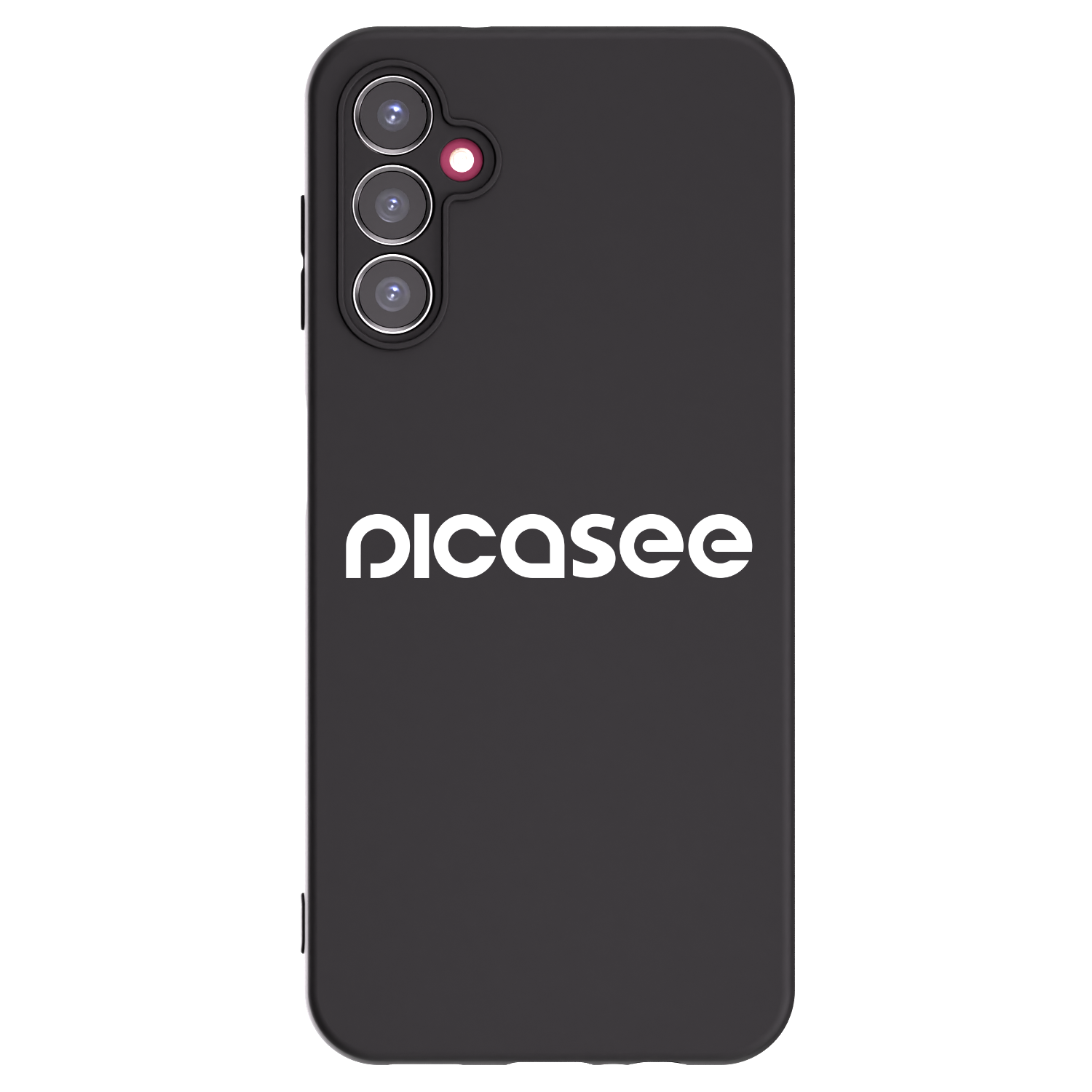 Picasee Μαύρη θήκη σιλικόνης για Samsung Galaxy A14 5G A146P - Picasee - new logo - white