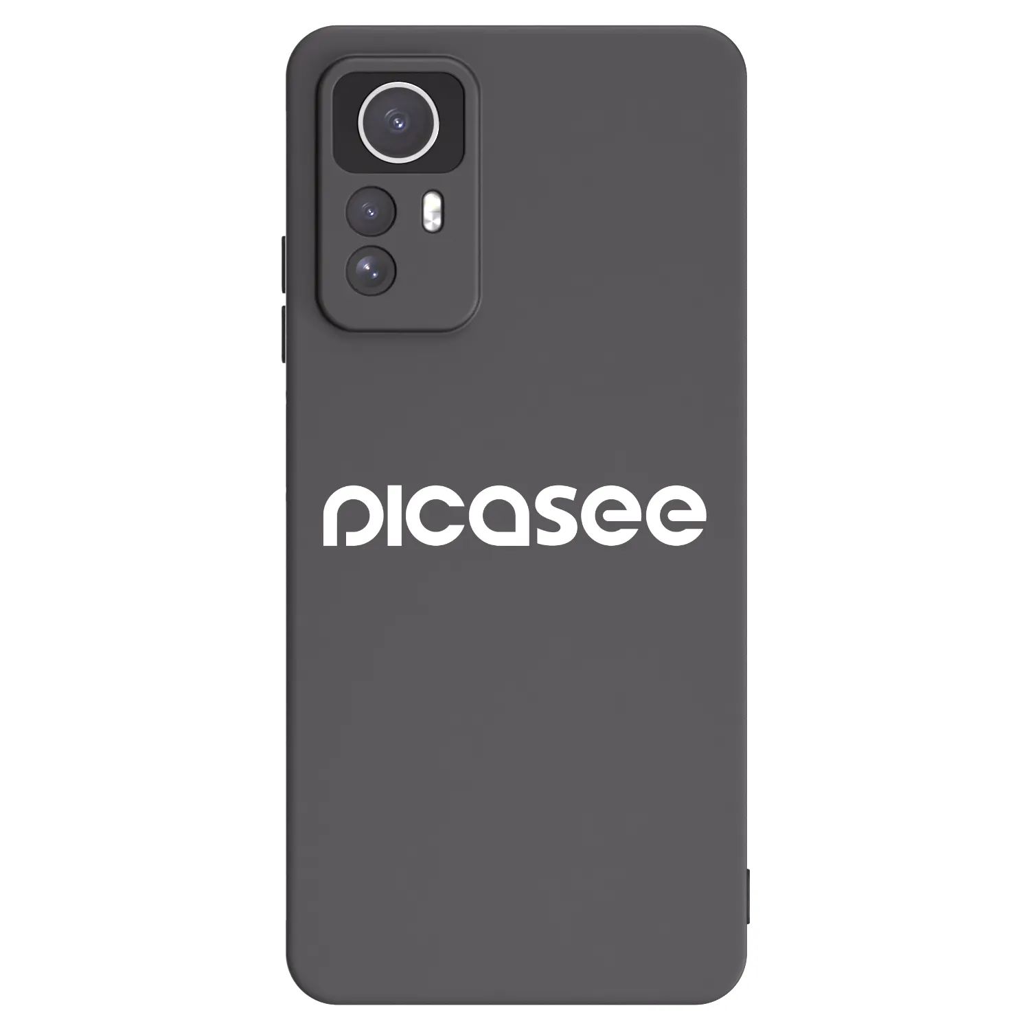 Picasee Μαύρη θήκη σιλικόνης για Xiaomi Redmi Note 12S - Picasee - new logo - white