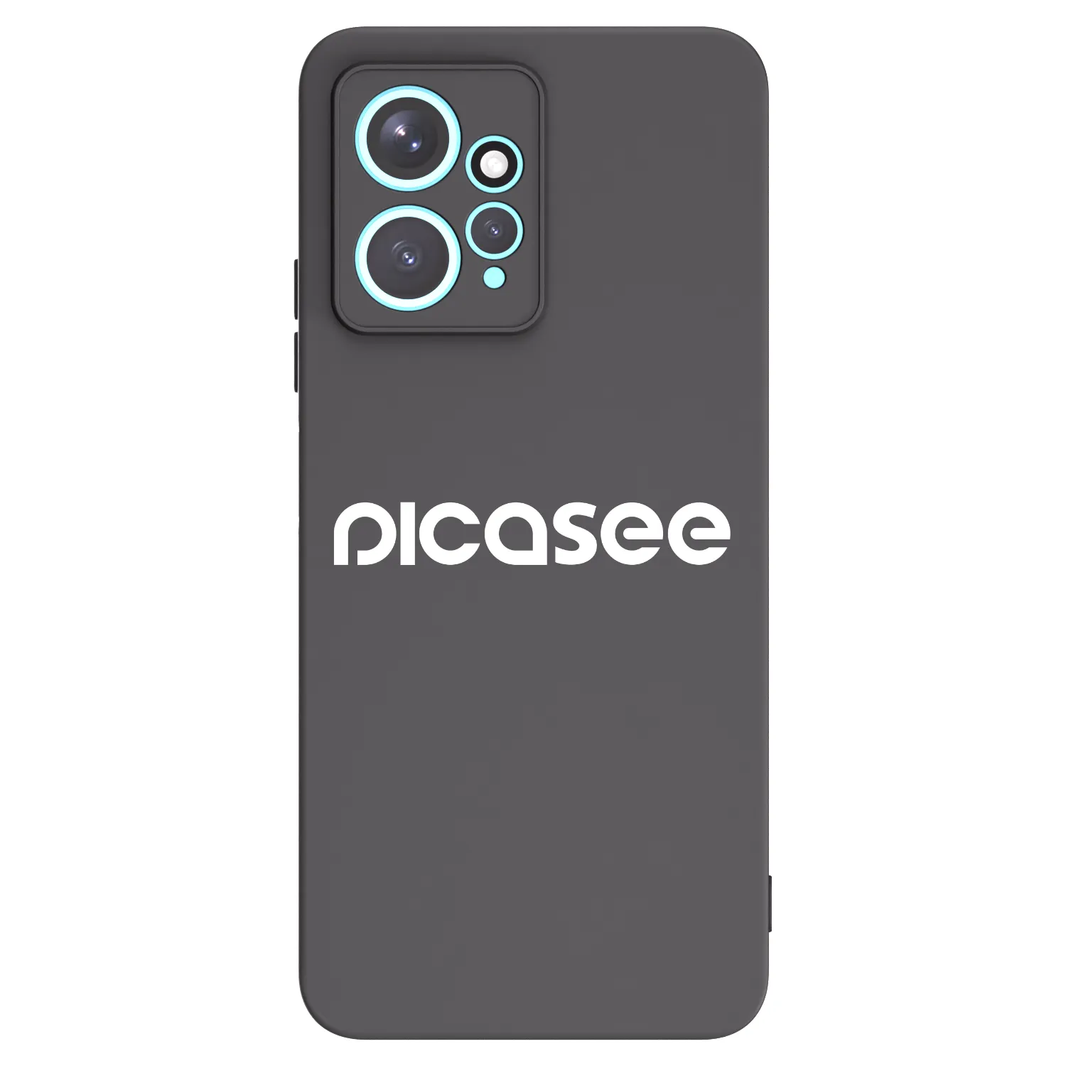Picasee Μαύρη θήκη σιλικόνης για Xiaomi Redmi Note 12 4G - Picasee - new logo - white