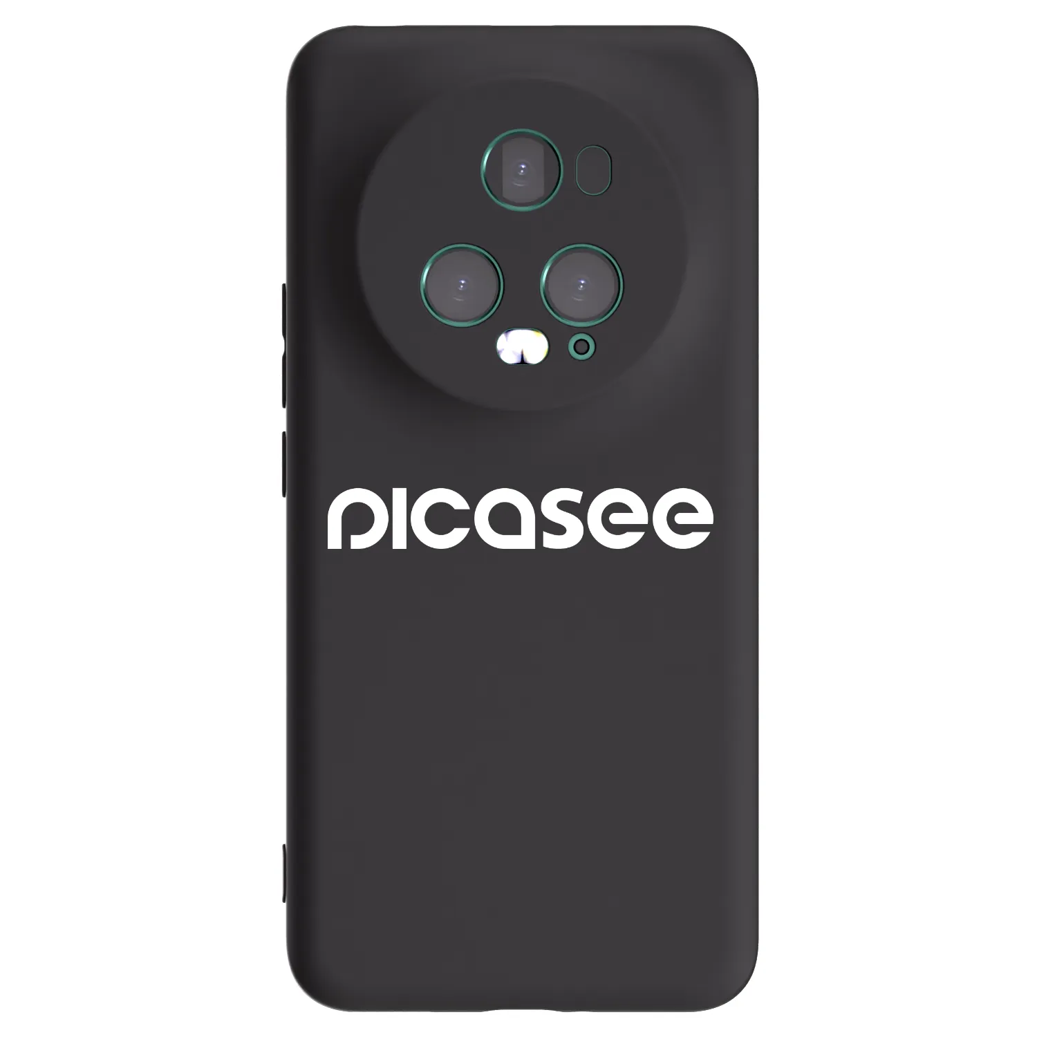 Picasee Μαύρη θήκη σιλικόνης για Honor Magic5 Pro - Picasee - new logo - white