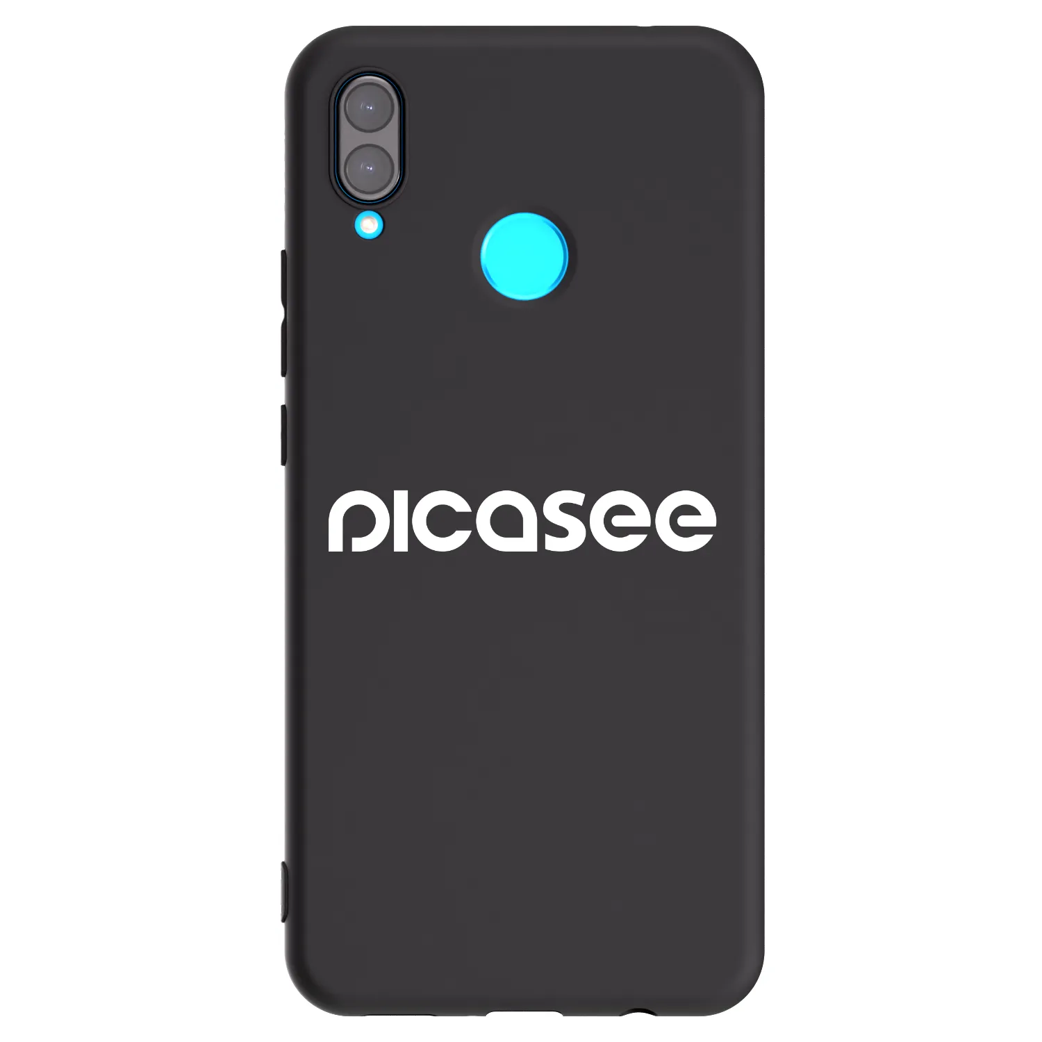 Picasee Μαύρη θήκη σιλικόνης για Huawei Nova 3 - Picasee - new logo - white