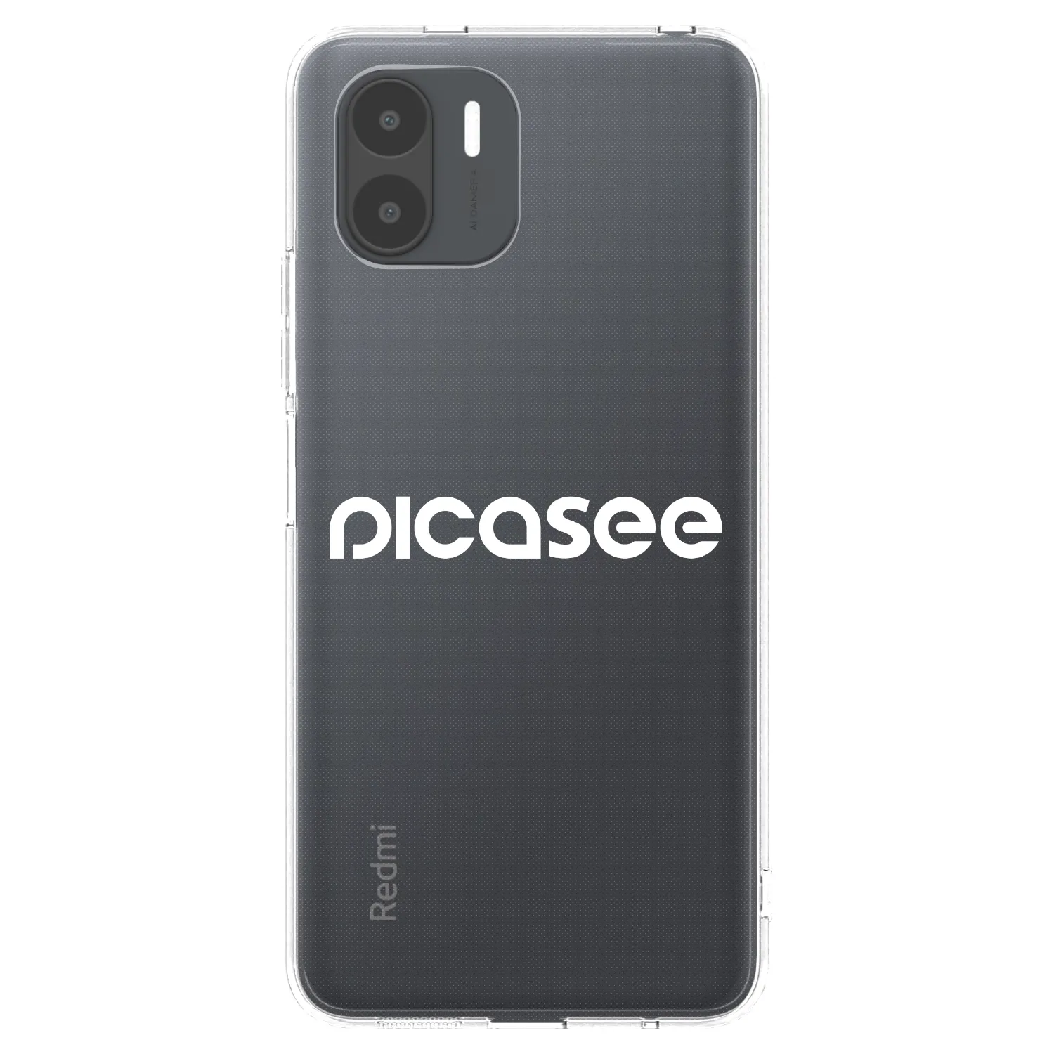 Picasee διαφανής θήκη σιλικόνης Xiaomi Redmi A2 - Picasee - new logo - white