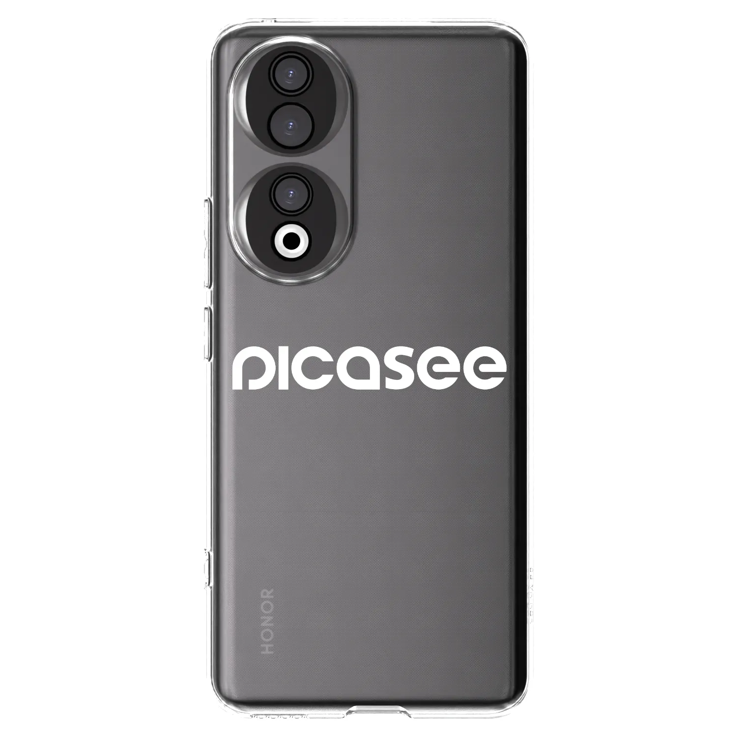 Picasee διαφανής θήκη σιλικόνης Honor 90 5G - Picasee - new logo - white