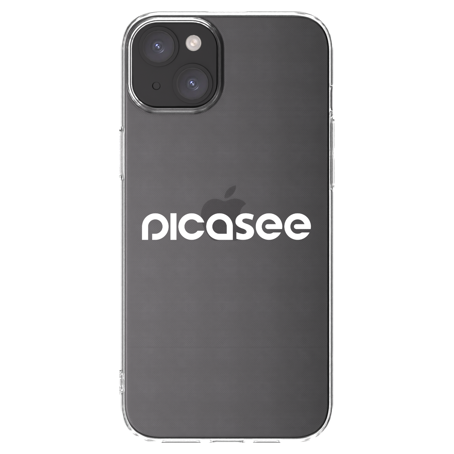 Picasee διαφανής θήκη σιλικόνης Apple iPhone 15 Plus - Picasee - new logo - white