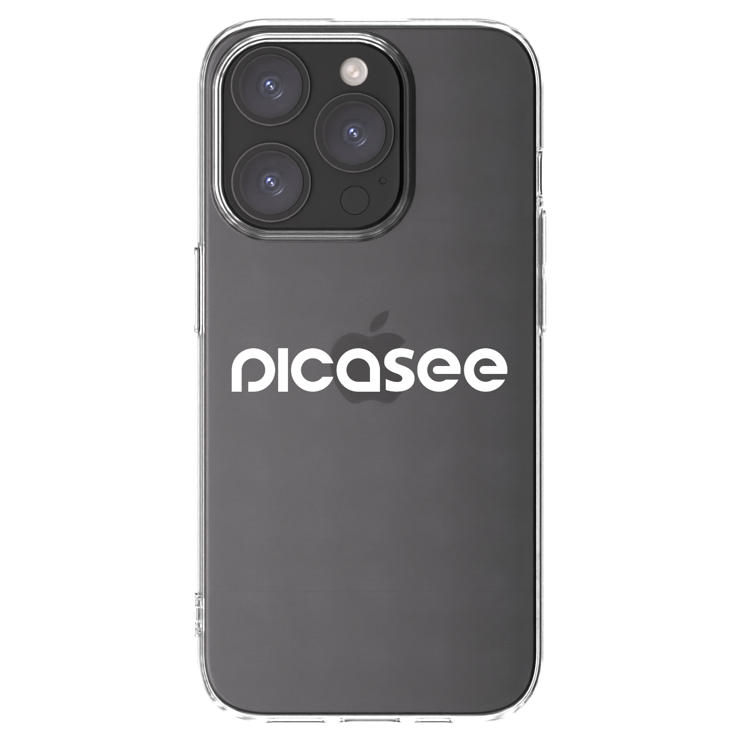 Picasee διαφανής θήκη σιλικόνης Apple iPhone 15 Pro - Picasee - new logo - white
