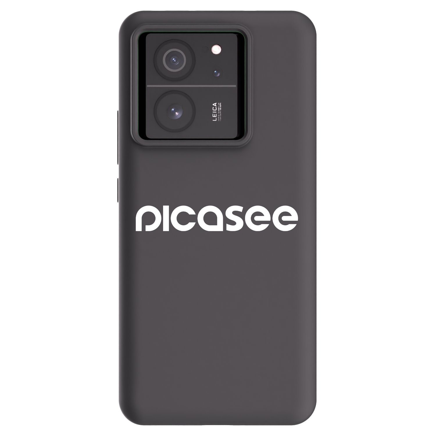 Picasee Μαύρη θήκη σιλικόνης για Xiaomi 13T Pro - Picasee - new logo - white