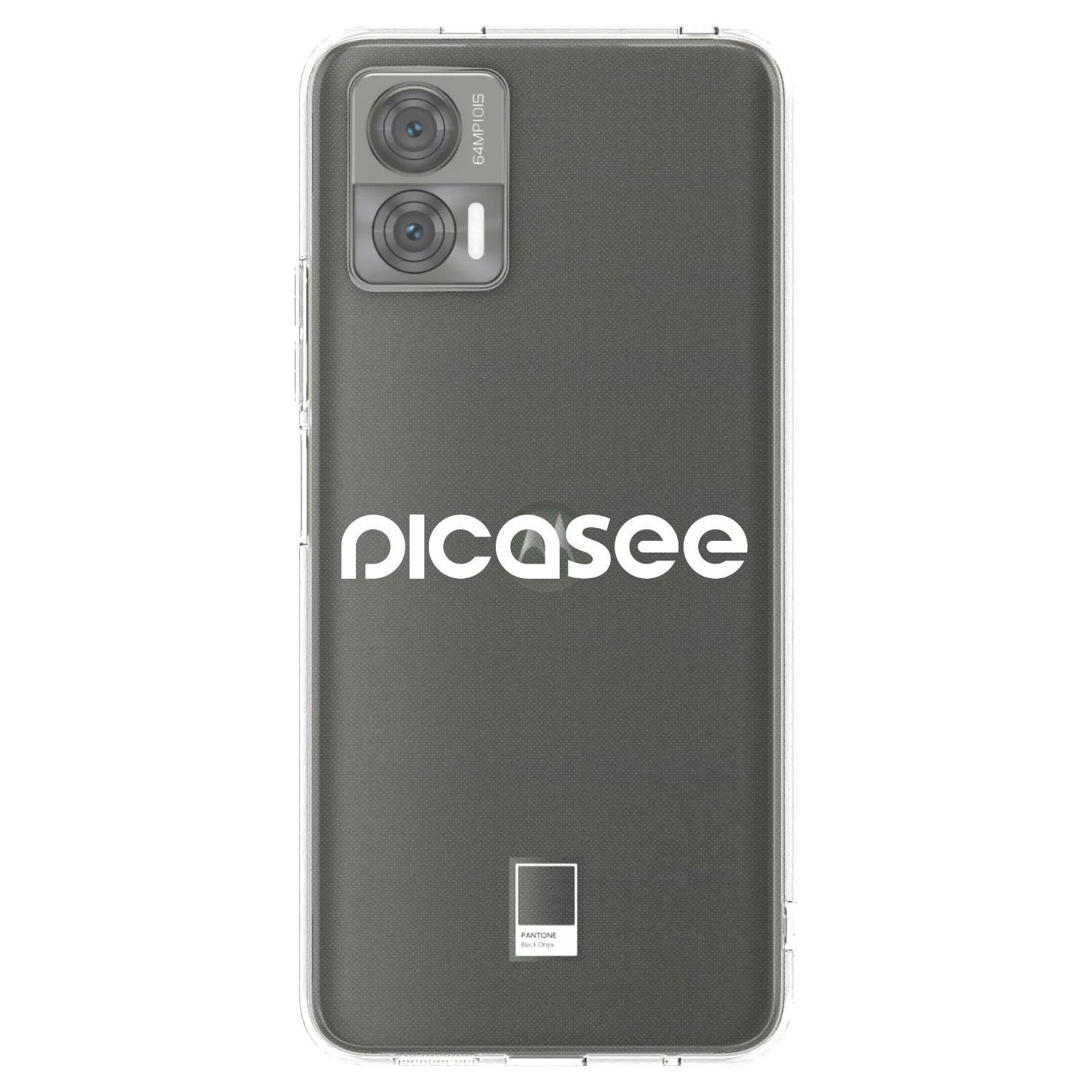 Picasee διαφανής θήκη σιλικόνης Motorola Edge 30 Neo - Picasee - new logo - white
