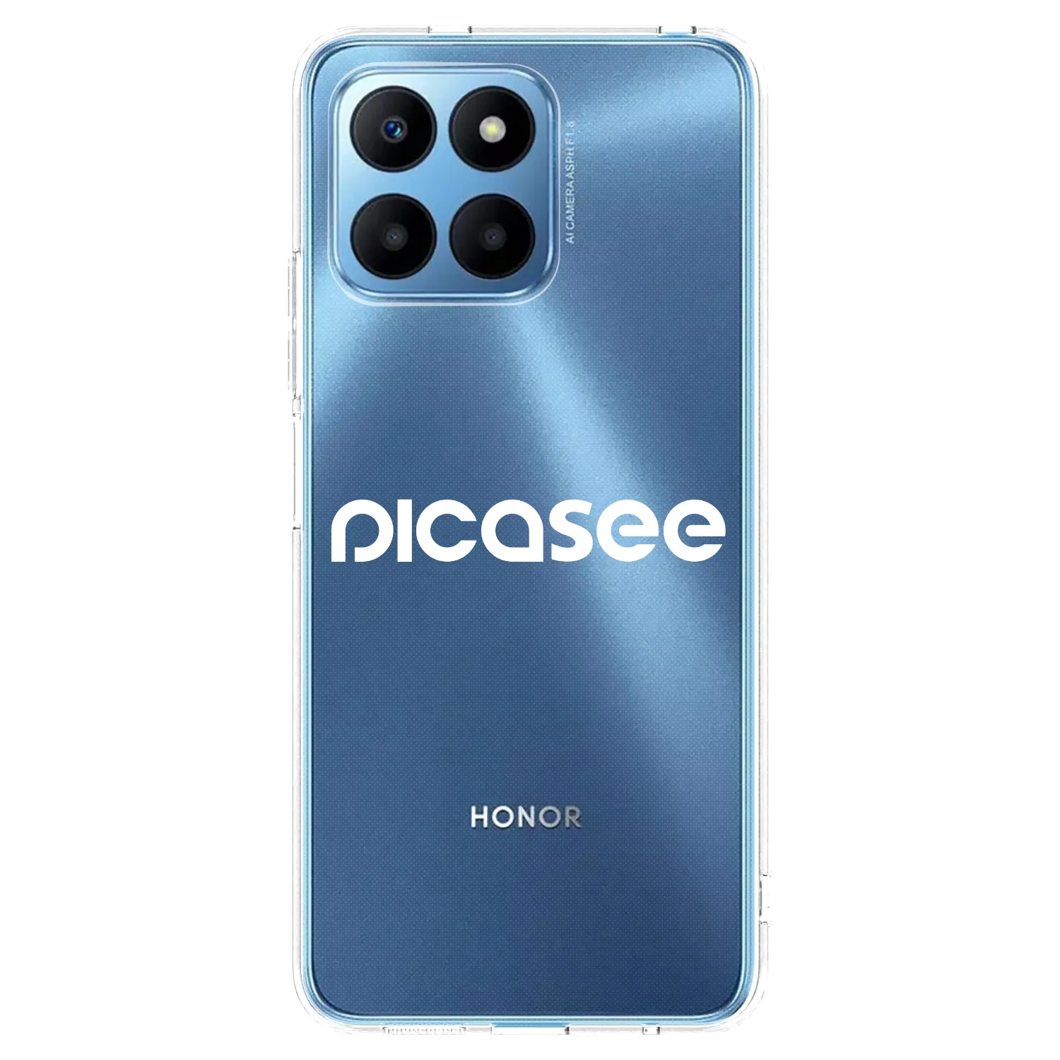 Picasee διαφανής θήκη σιλικόνης Honor 70 Lite - Picasee - new logo - white