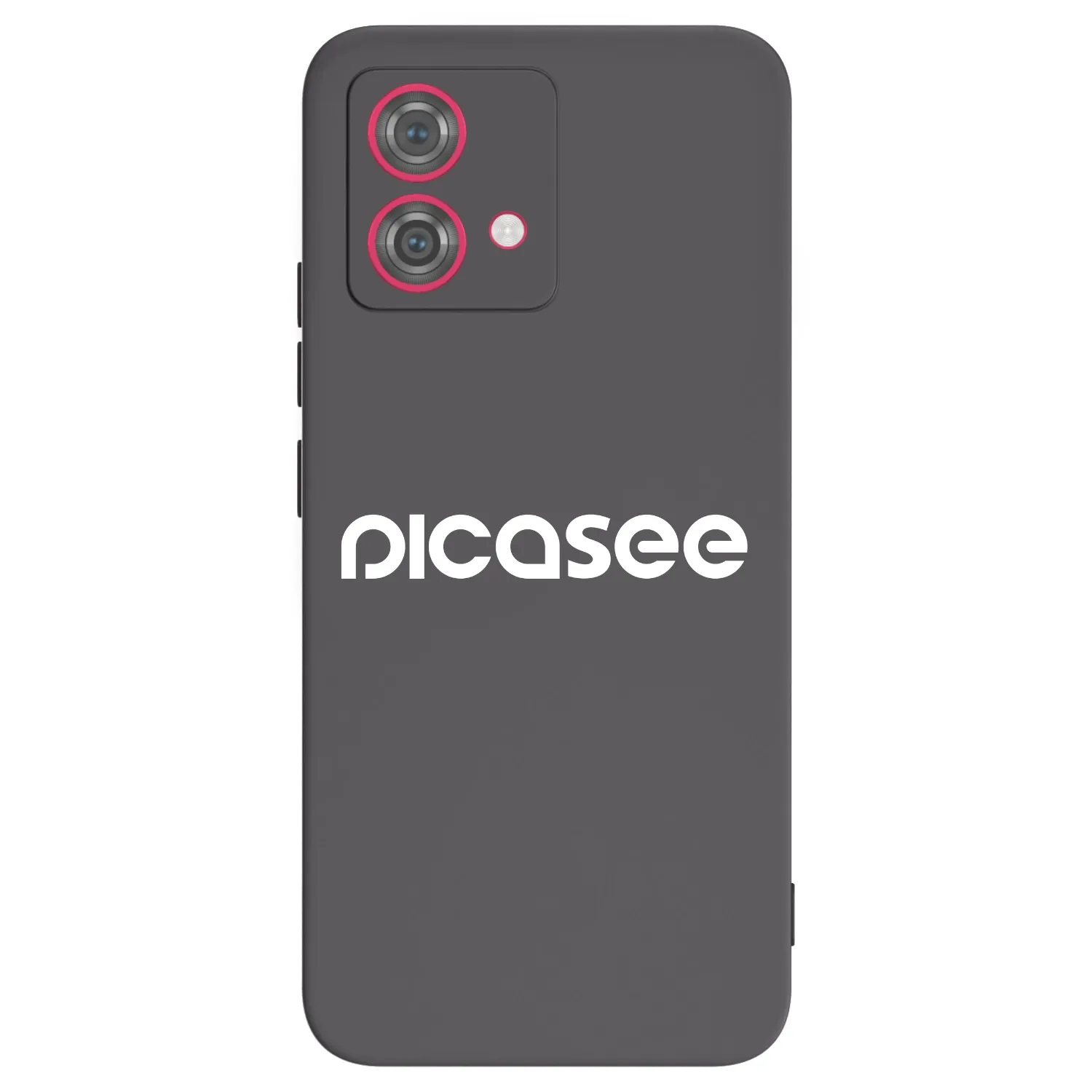 Picasee Μαύρη θήκη σιλικόνης για Motorola Moto G84 5G - Picasee - new logo - white