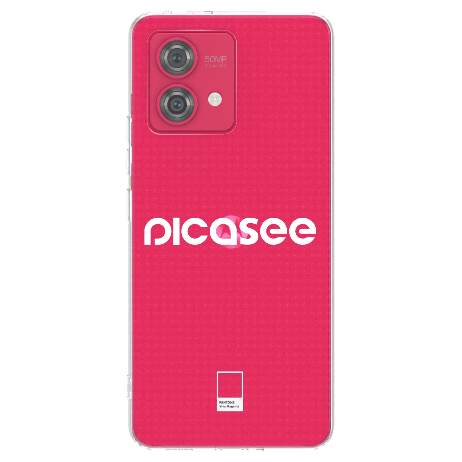 Picasee διαφανής θήκη σιλικόνης Motorola Moto G84 5G - Picasee - new logo - white