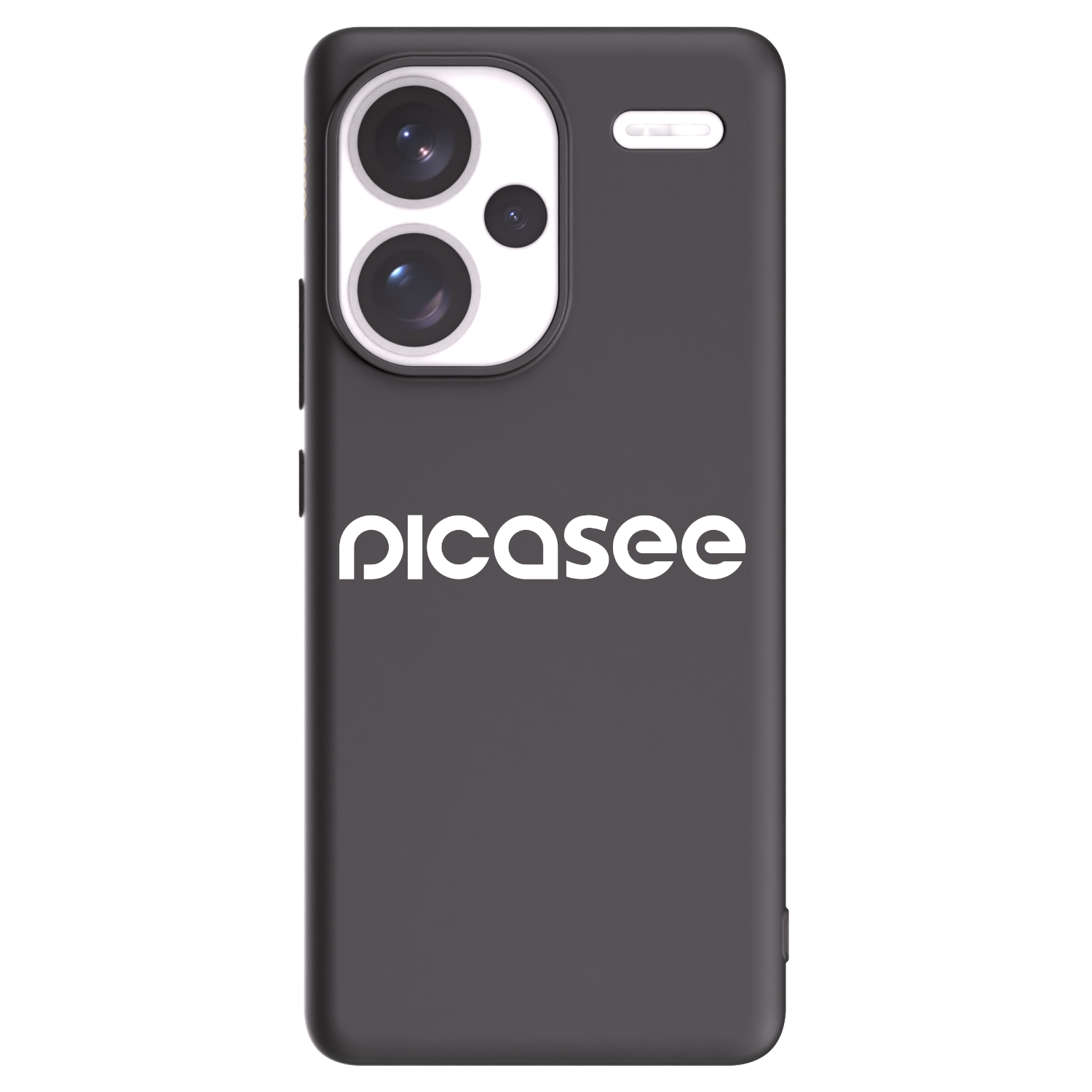 Picasee Μαύρη θήκη σιλικόνης για Xiaomi Redmi Note 13 Pro+ 5G - Picasee - new logo - white