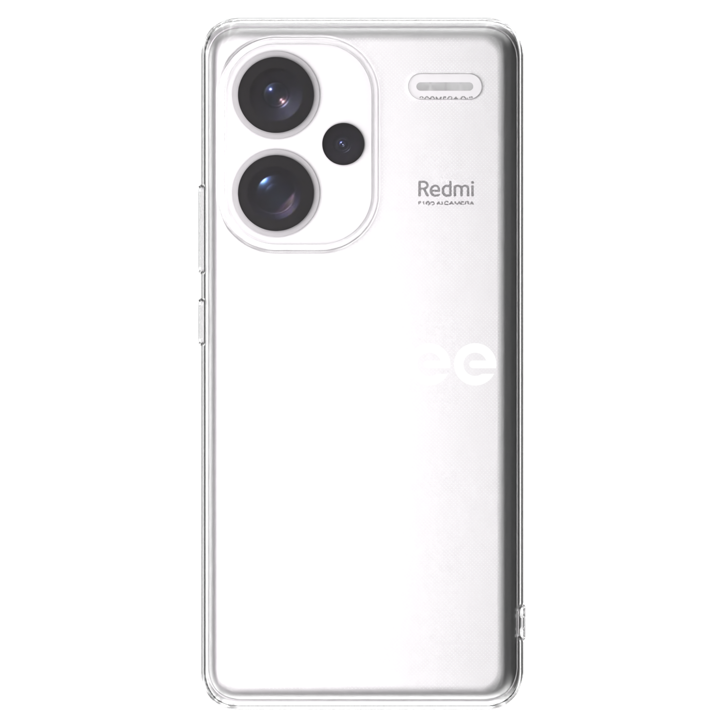 Picasee διαφανής θήκη σιλικόνης Xiaomi Redmi Note 13 Pro+ 5G - Picasee - new logo - white