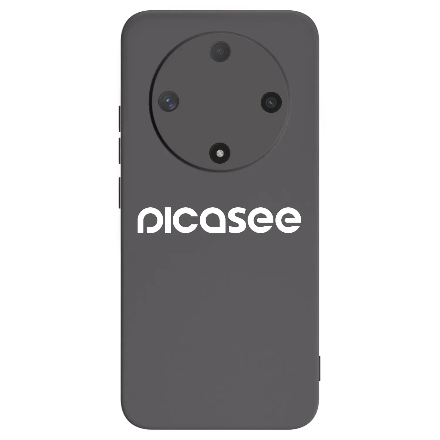 Picasee Μαύρη θήκη σιλικόνης για Honor Magic6 Lite 5G - Picasee - new logo - white