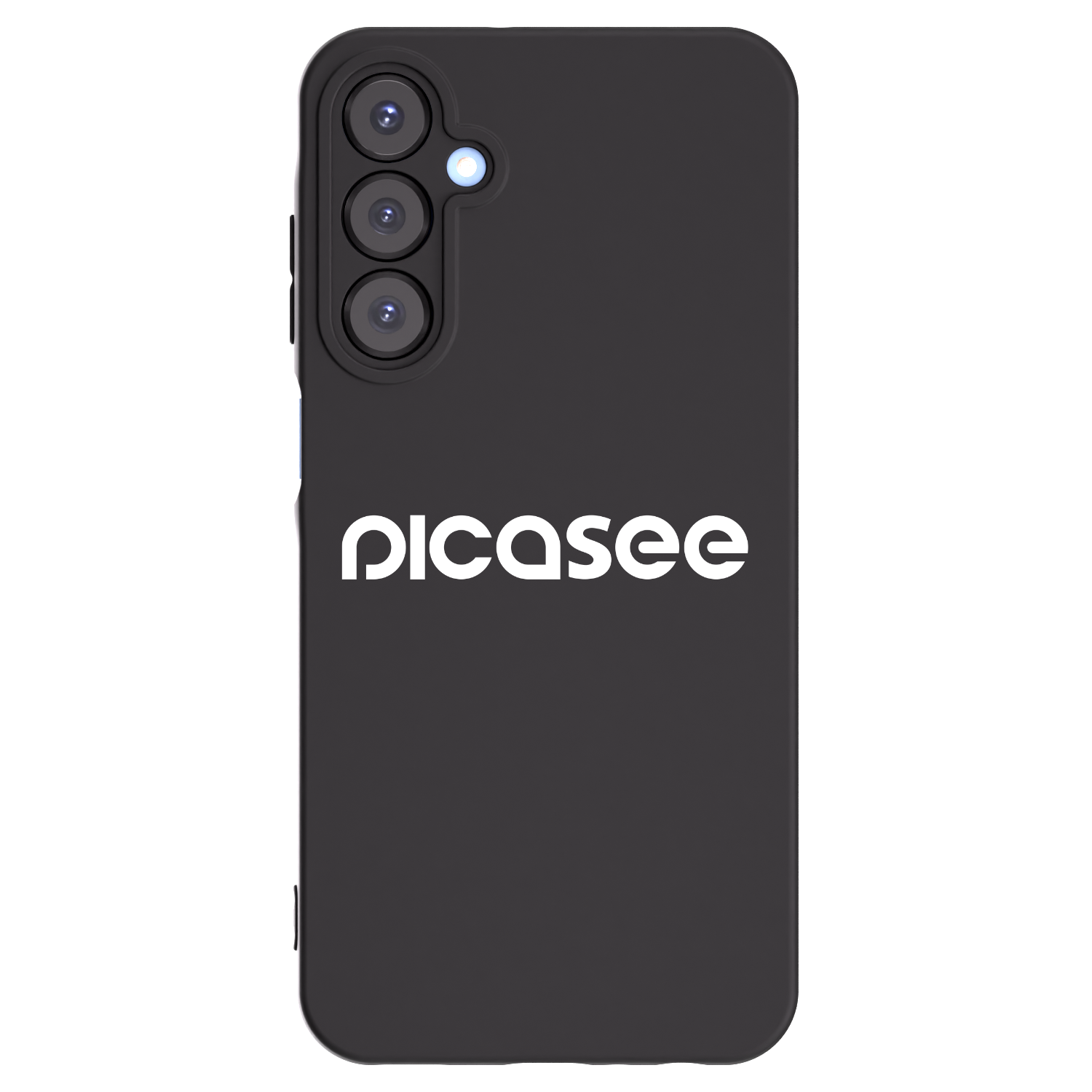 Picasee Μαύρη θήκη σιλικόνης για Samsung Galaxy A25 A256B 5G - Picasee - new logo - white