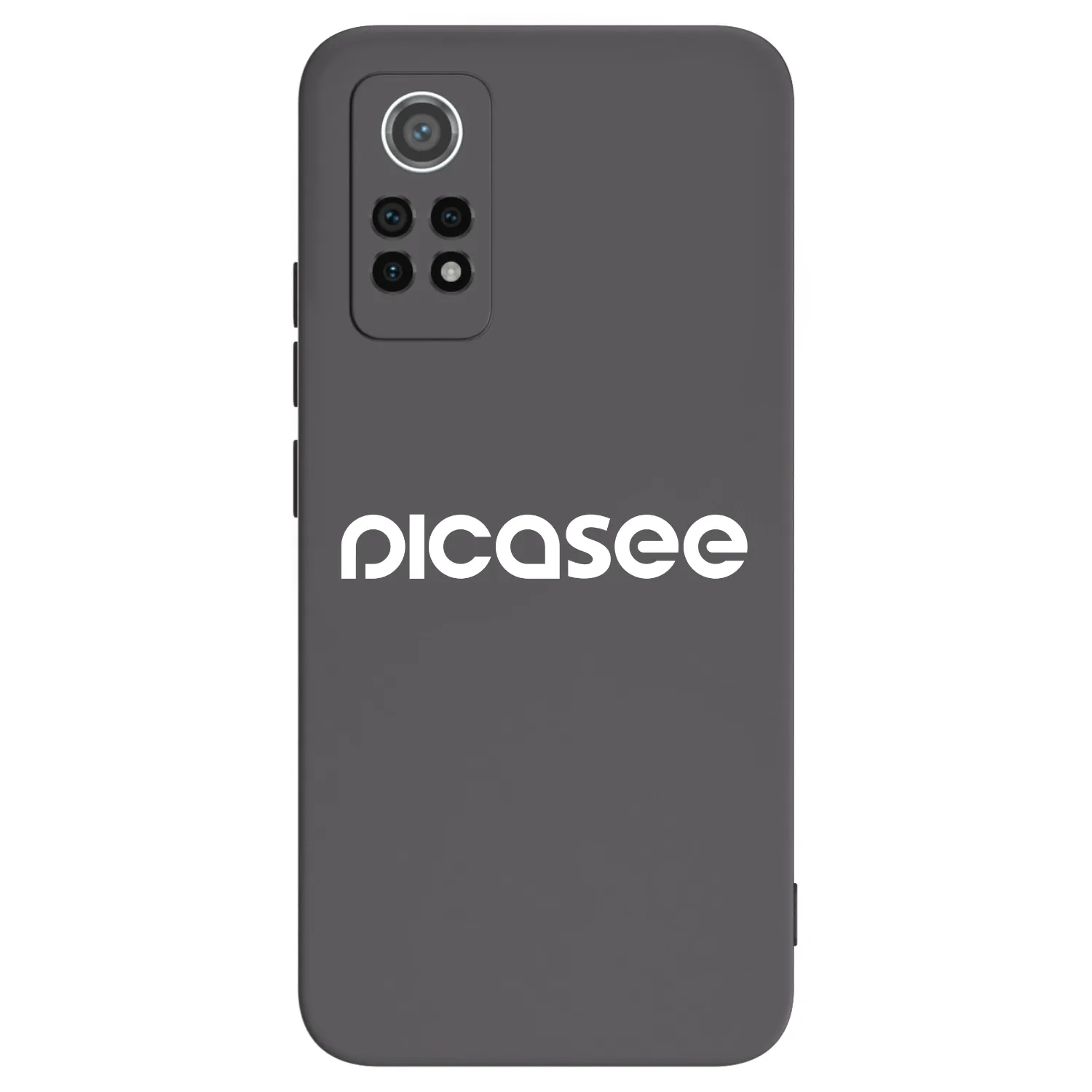 Picasee Μαύρη θήκη σιλικόνης για Xiaomi Redmi Note 12 Pro 4G - Picasee - new logo - white