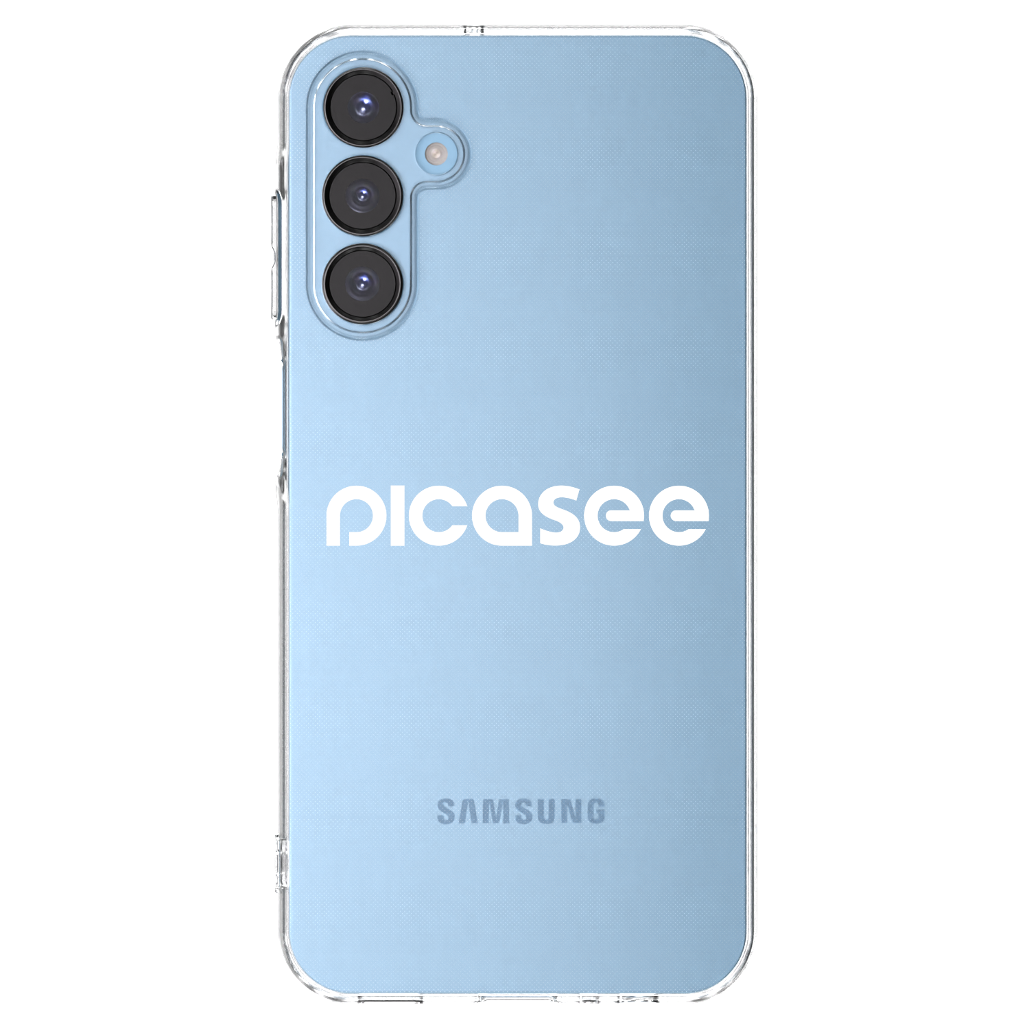 Picasee διαφανής θήκη σιλικόνης Samsung Galaxy A15 A156B 5G - Picasee - new logo - white