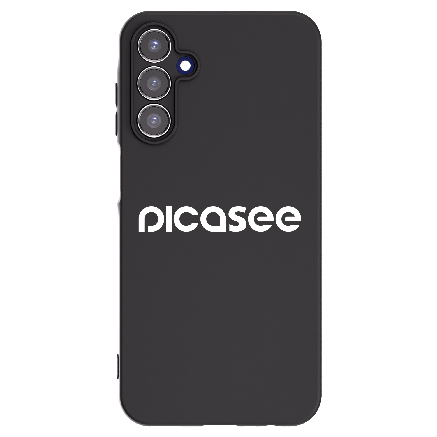 Picasee Μαύρη θήκη σιλικόνης για Samsung Galaxy A15 A155F 4G - Picasee - new logo - white