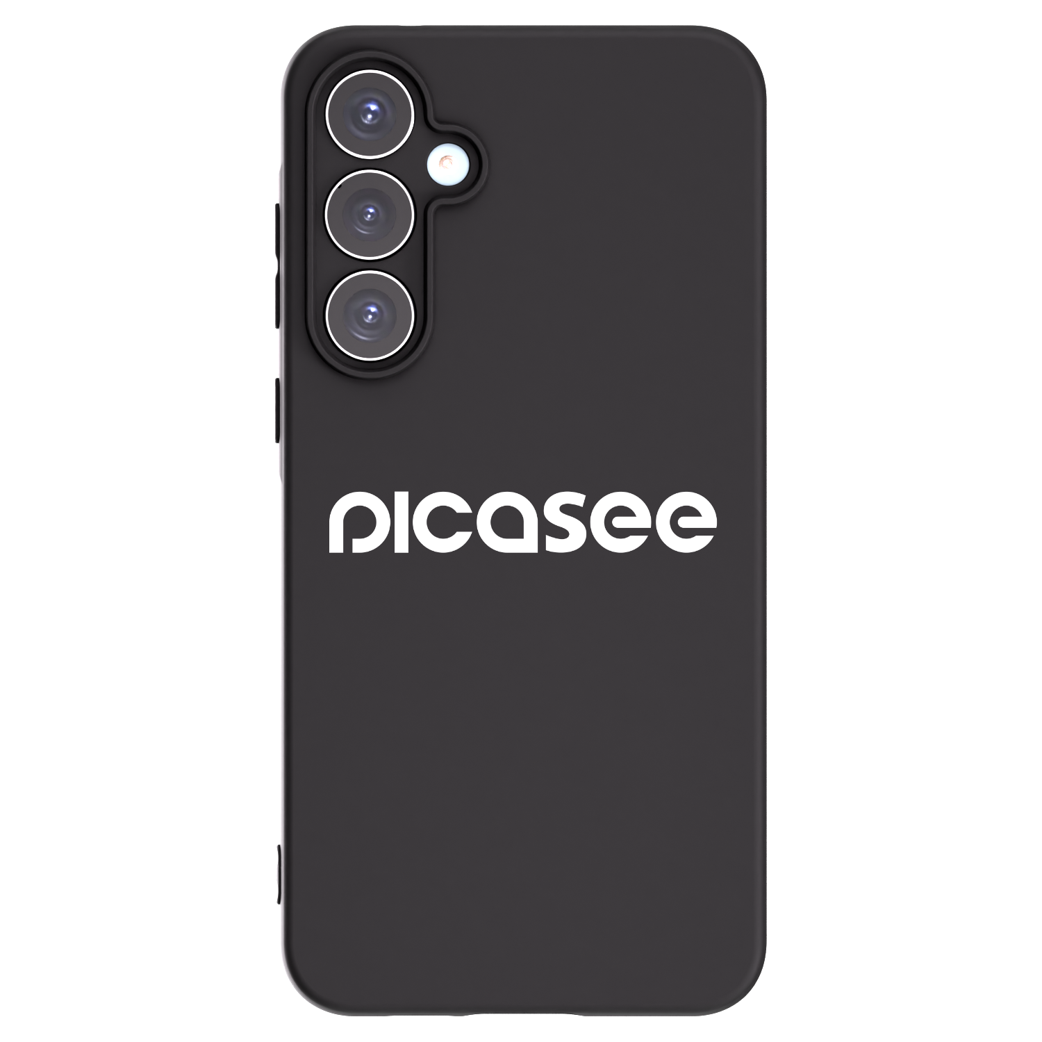 Picasee Μαύρη θήκη σιλικόνης για Samsung Galaxy A55 5G A556B - Picasee - new logo - white