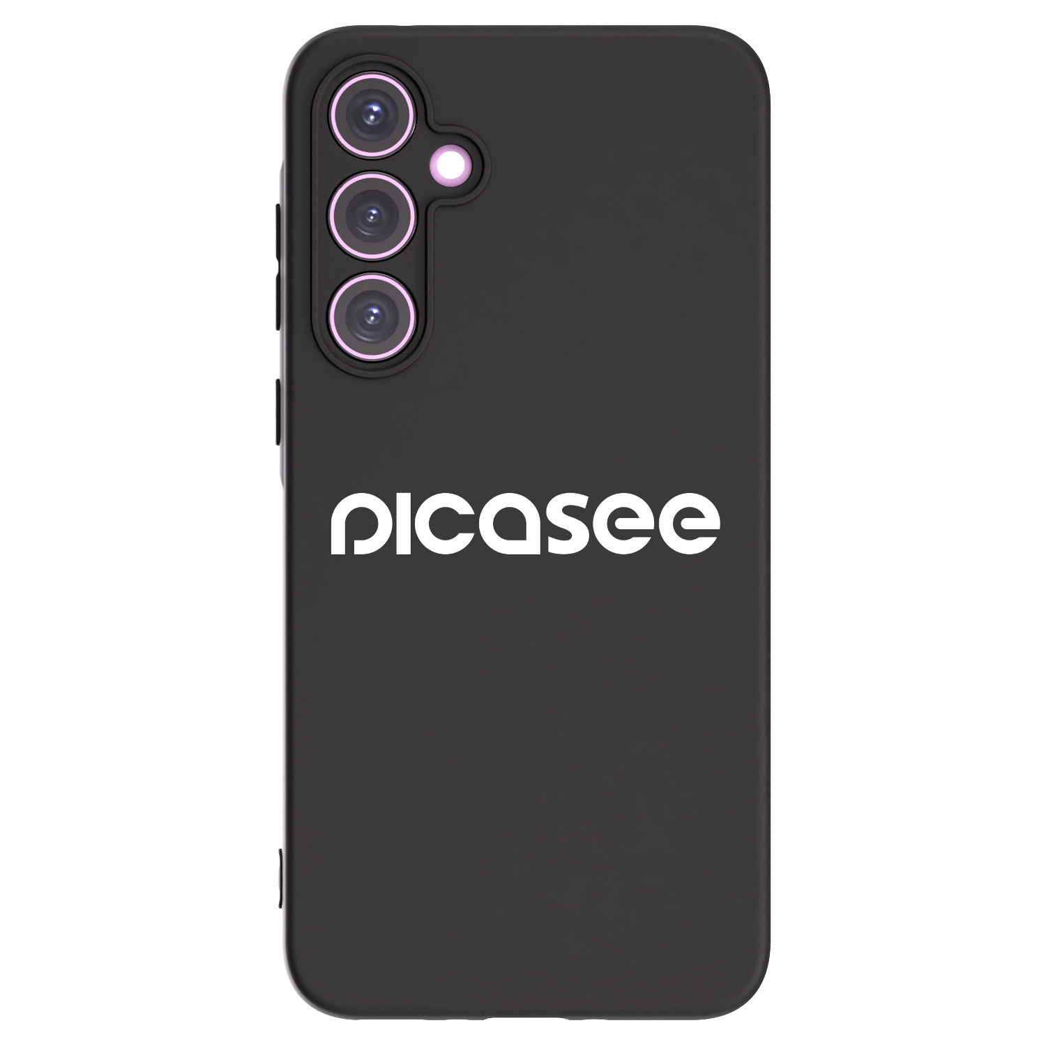 Picasee Μαύρη θήκη σιλικόνης για Samsung Galaxy A35 5G A356B - Picasee - new logo - white