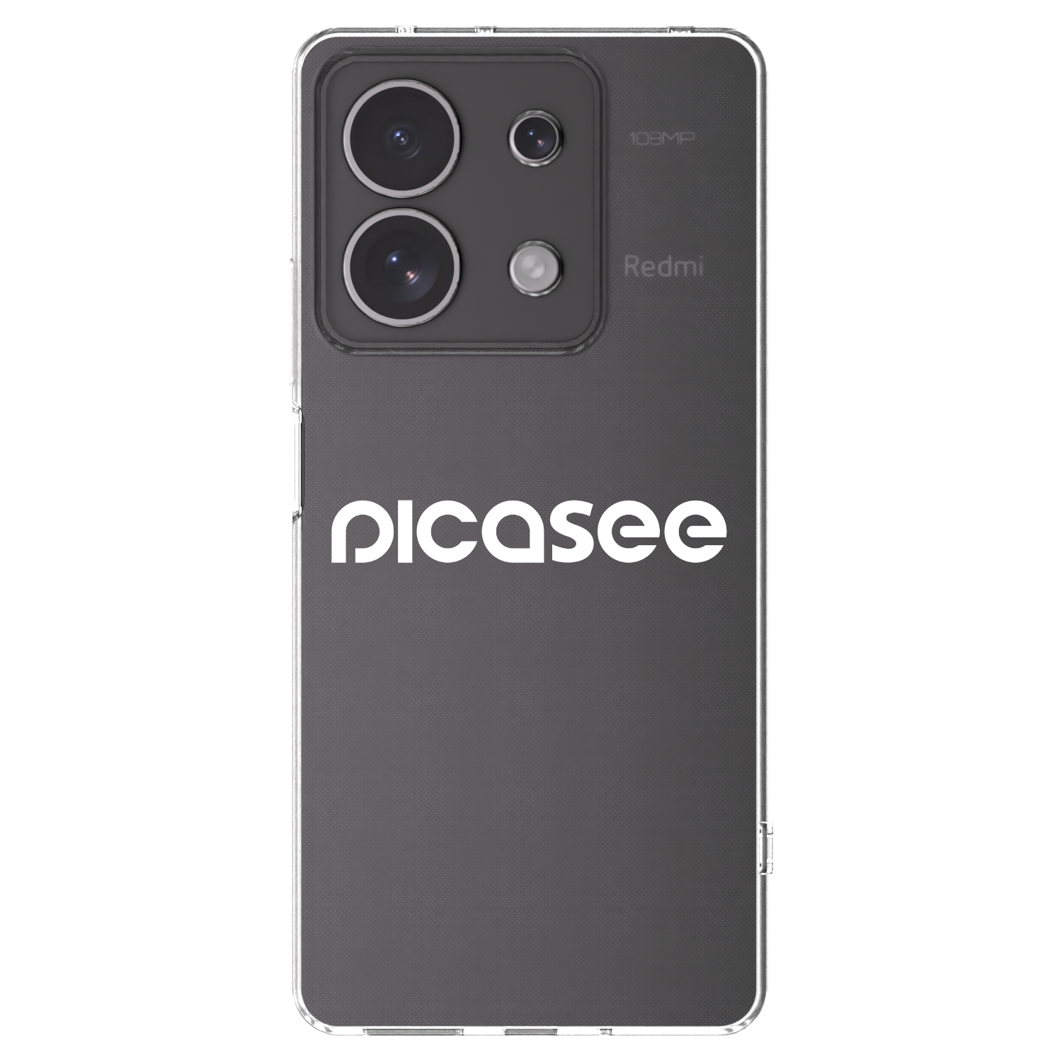 Picasee διαφανής θήκη σιλικόνης Xiaomi Redmi Note 13 4G - Picasee - new logo - white