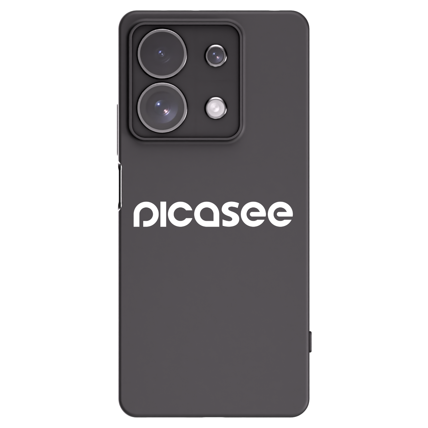 Picasee Μαύρη θήκη σιλικόνης για Xiaomi Redmi Note 13 Pro 4G - Picasee - new logo - white