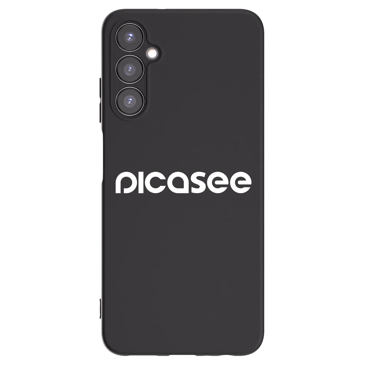 Picasee Μαύρη θήκη σιλικόνης για Samsung Galaxy A05s A057G - Picasee - new logo - white