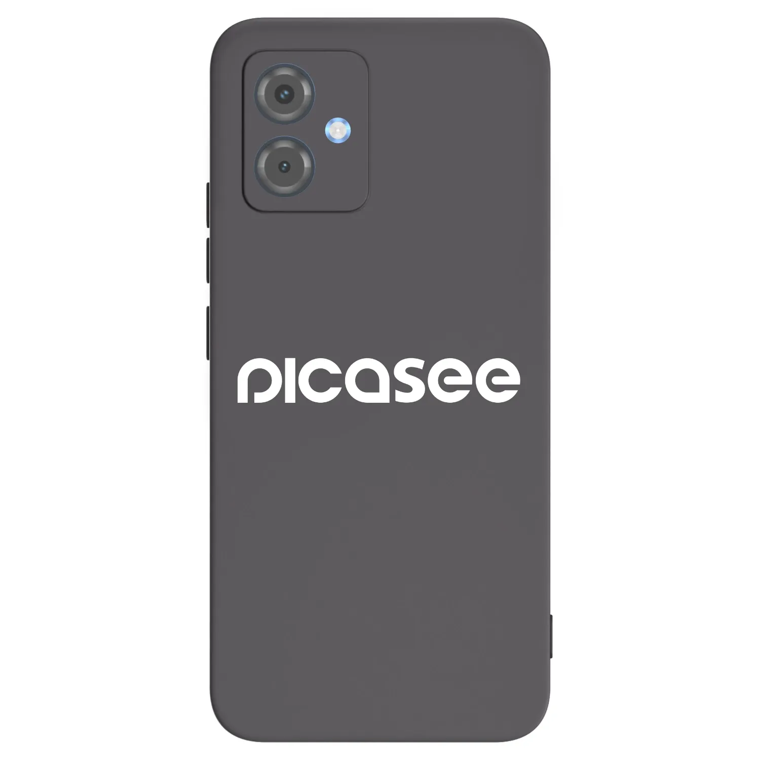 Picasee Μαύρη θήκη σιλικόνης για Motorola Moto G14 - Picasee - new logo - white