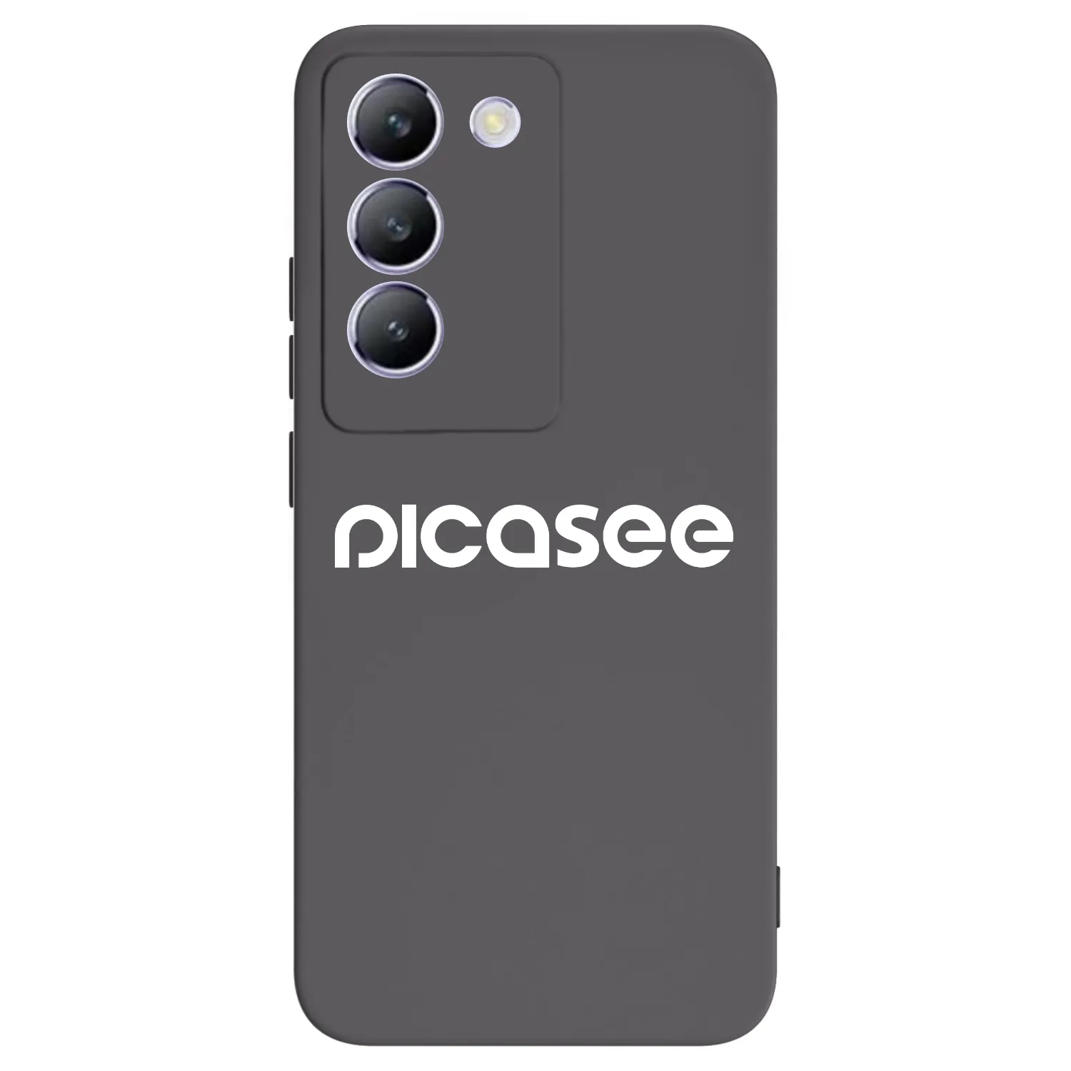 Picasee Μαύρη θήκη σιλικόνης για Vivo V40 SE 5G - Picasee - new logo - white